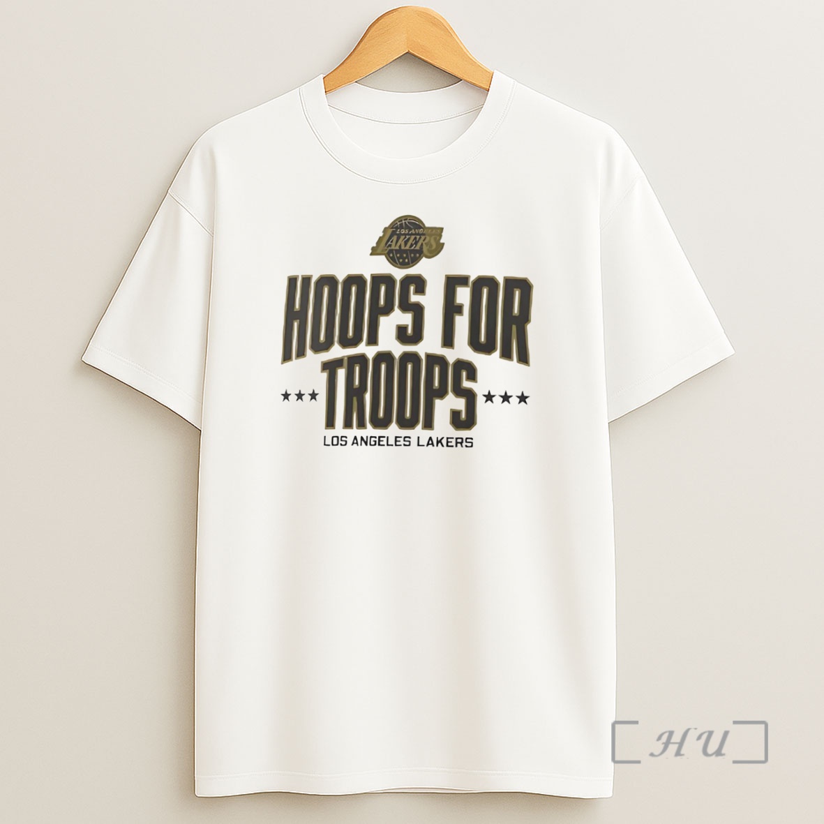 Officials Los Angeles Lakers Hoops For Troops Premium Shirt Sweatshirt Tee
