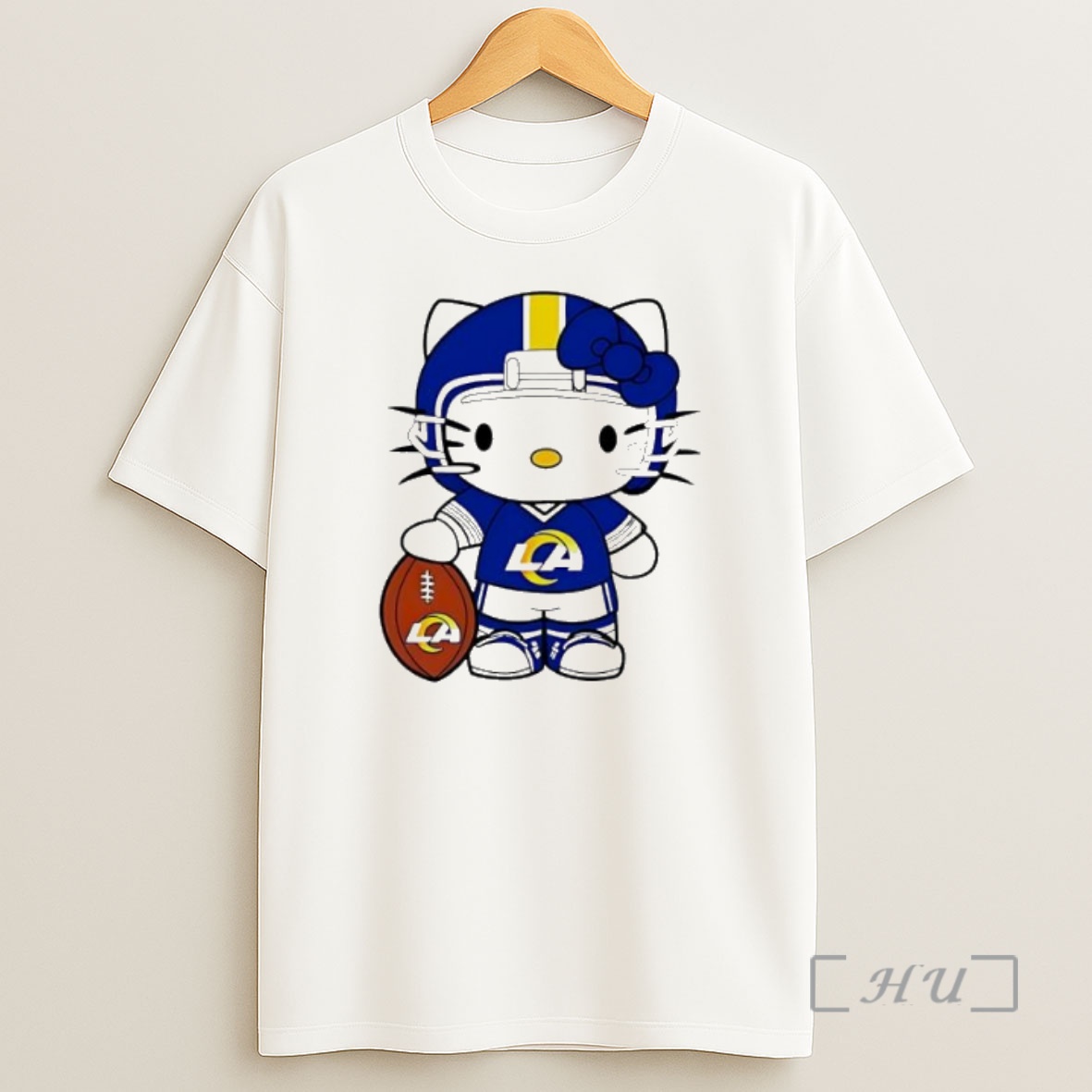 Officials Los Angeles Rams Hello Kitty 2025 Nfl Christmas Gameday Premium Shirt Sweatshirt Tee