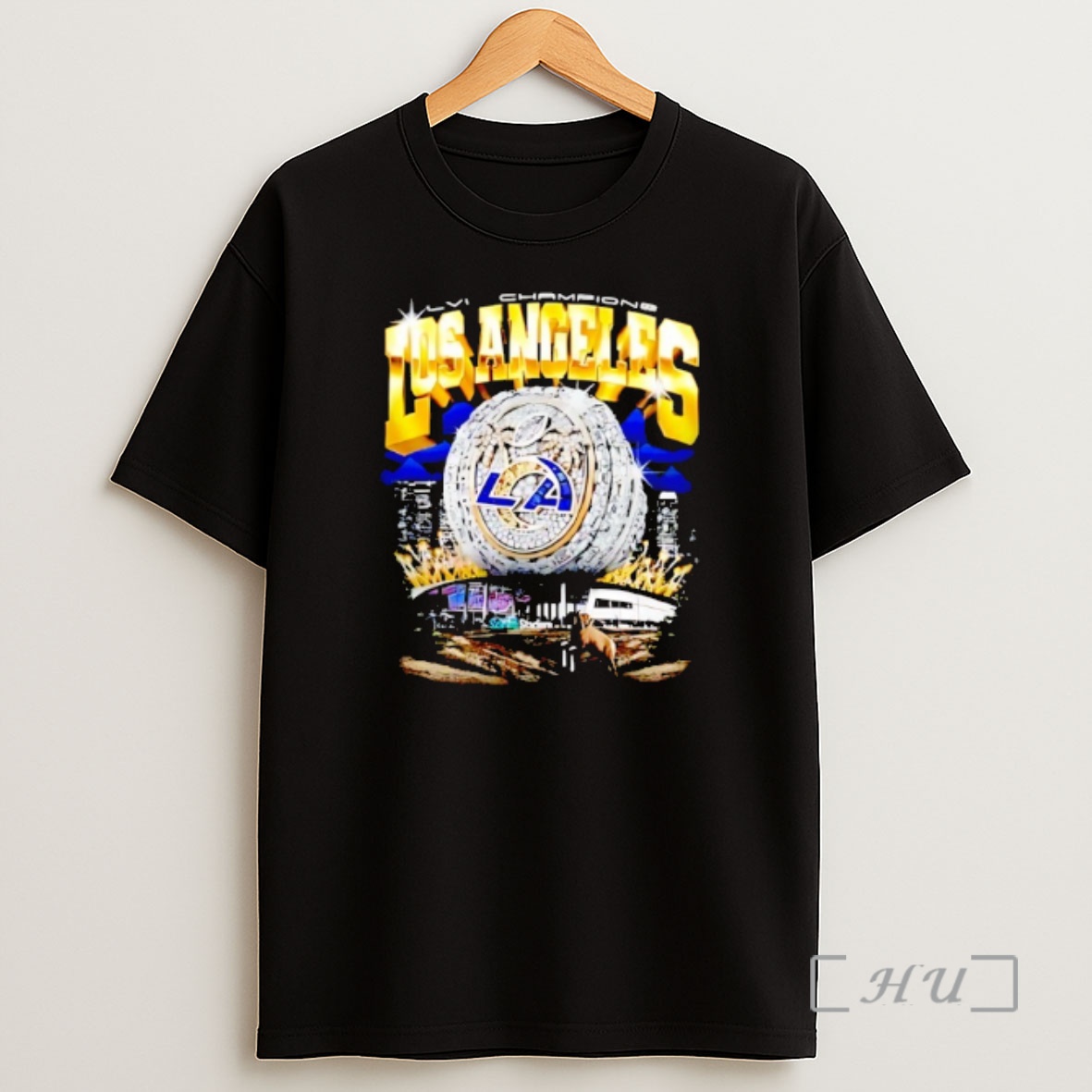 Officials Los Angeles Rams Super Bowl Lvi Champion Victory Premium Shirt Sweatshirt Tee 1