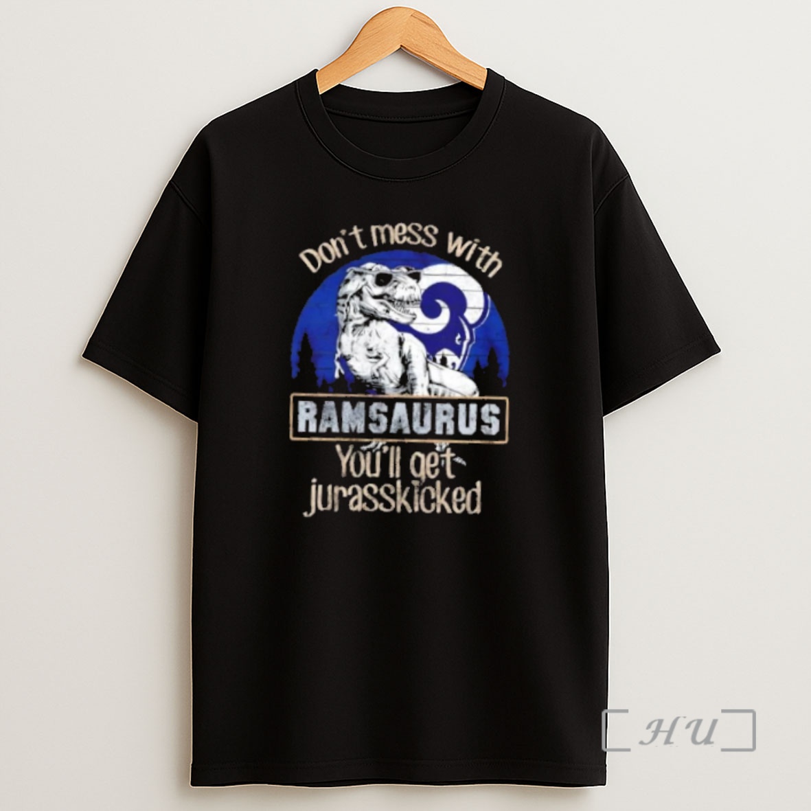 Officials Los Angeles Rams Dont Mess With Chargersaurus Youll Get Jurasskicked Premium Shirt Sweatshirt Tee