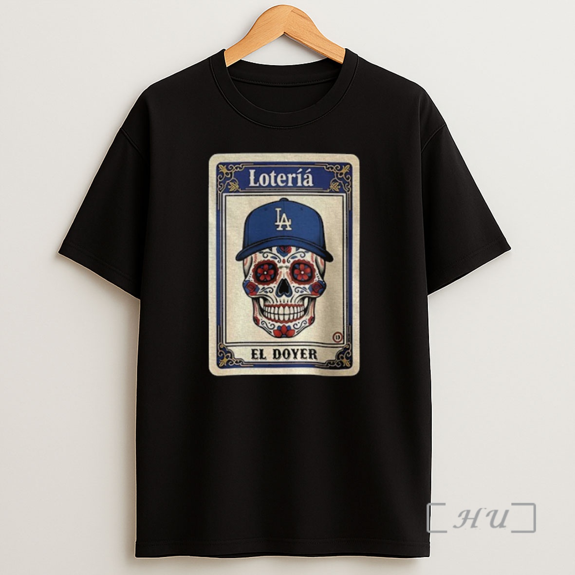 Officials Loteria El Doyerlos Angeles Dodgers Mexican Bingo Dia De Los Muertos Sugar Skull Premium Shirt Sweatshirt Tee