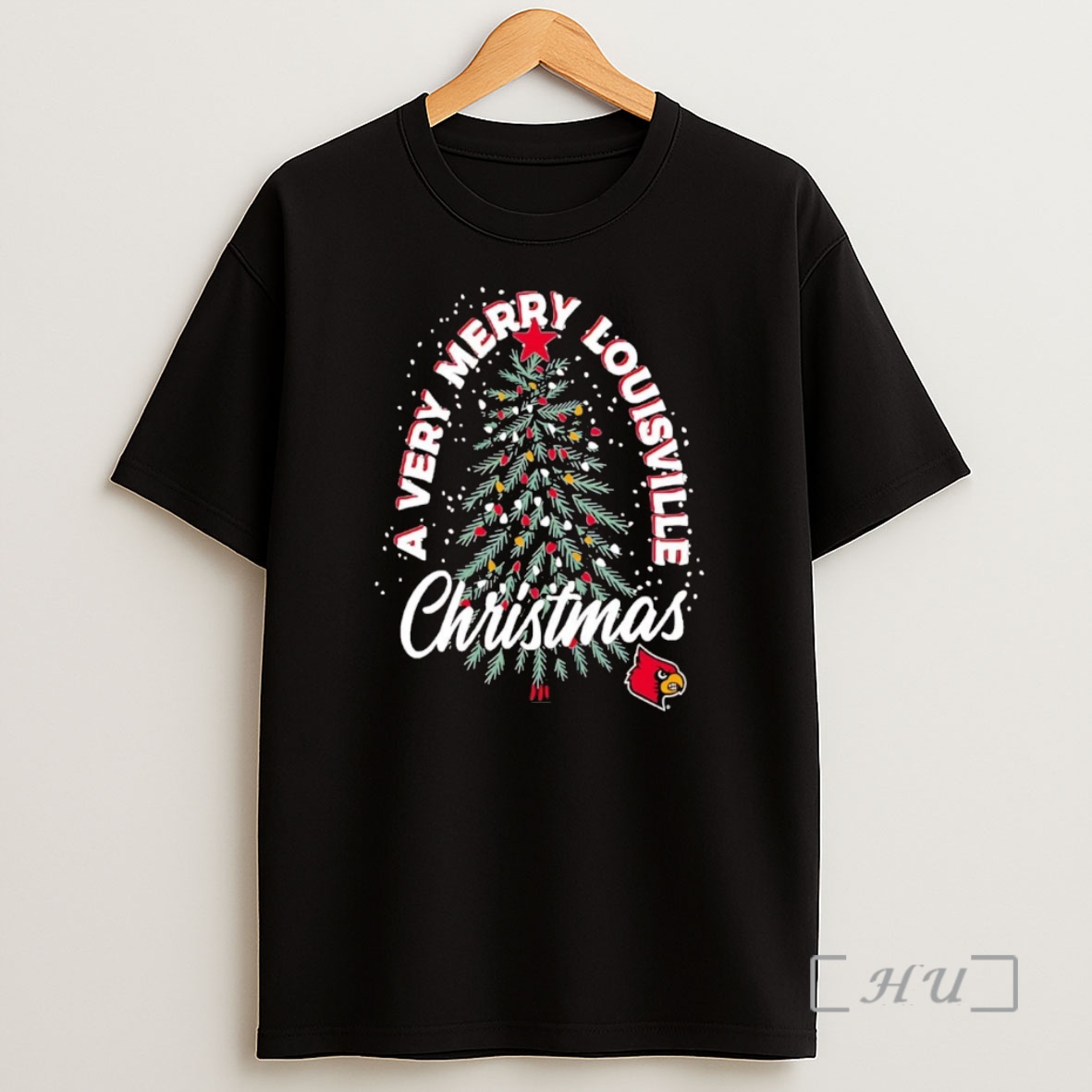 Officials Louisville Cardinals A Very Merry Louisville Christmas Premium Shirt Sweatshirt Tee