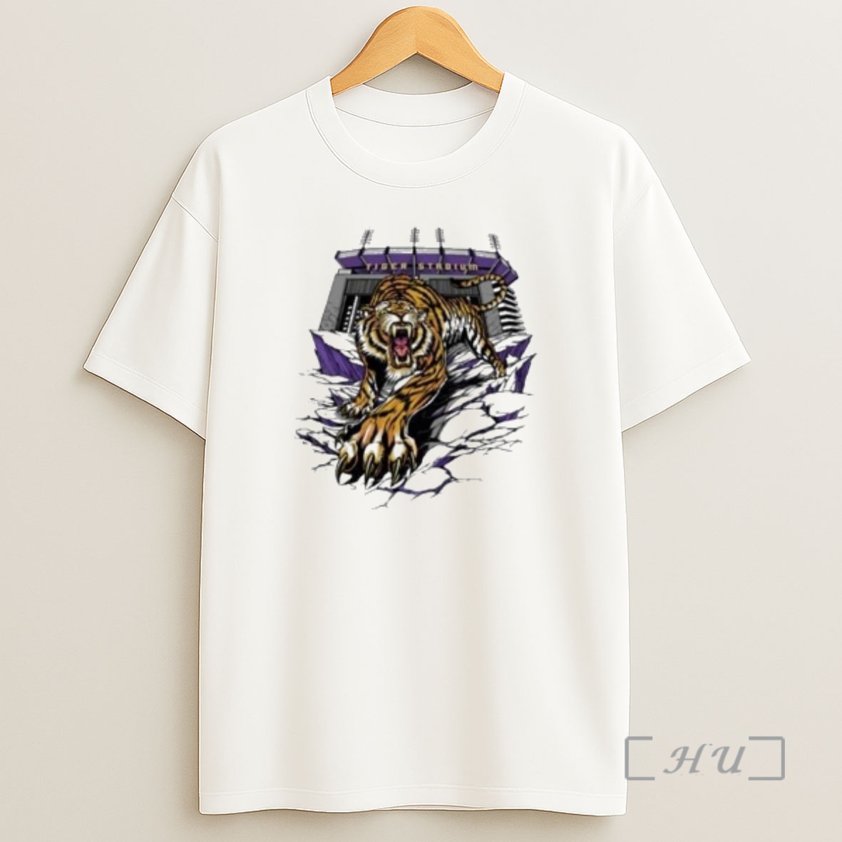 Officials Lsu Football Tiger Stadium 2025 Circle White Premium Shirt Sweatshirt Tee