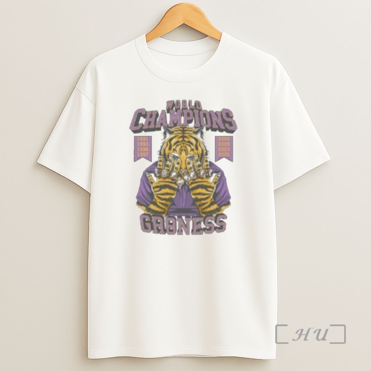 Officials Lsu Tigers World Champions Gr8ness Eight Rings Champions 2025 Premium Shirt Sweatshirt Tee