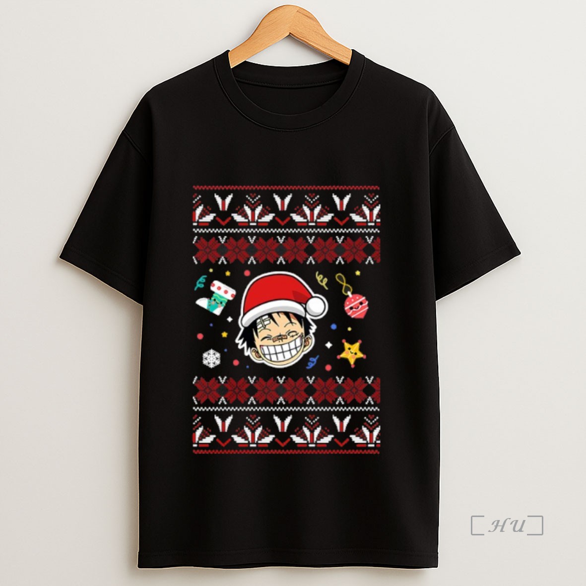 Officials Luffy One Piece Cute Face Anime Ugly Christmas Premium Shirt Sweatshirt Tee