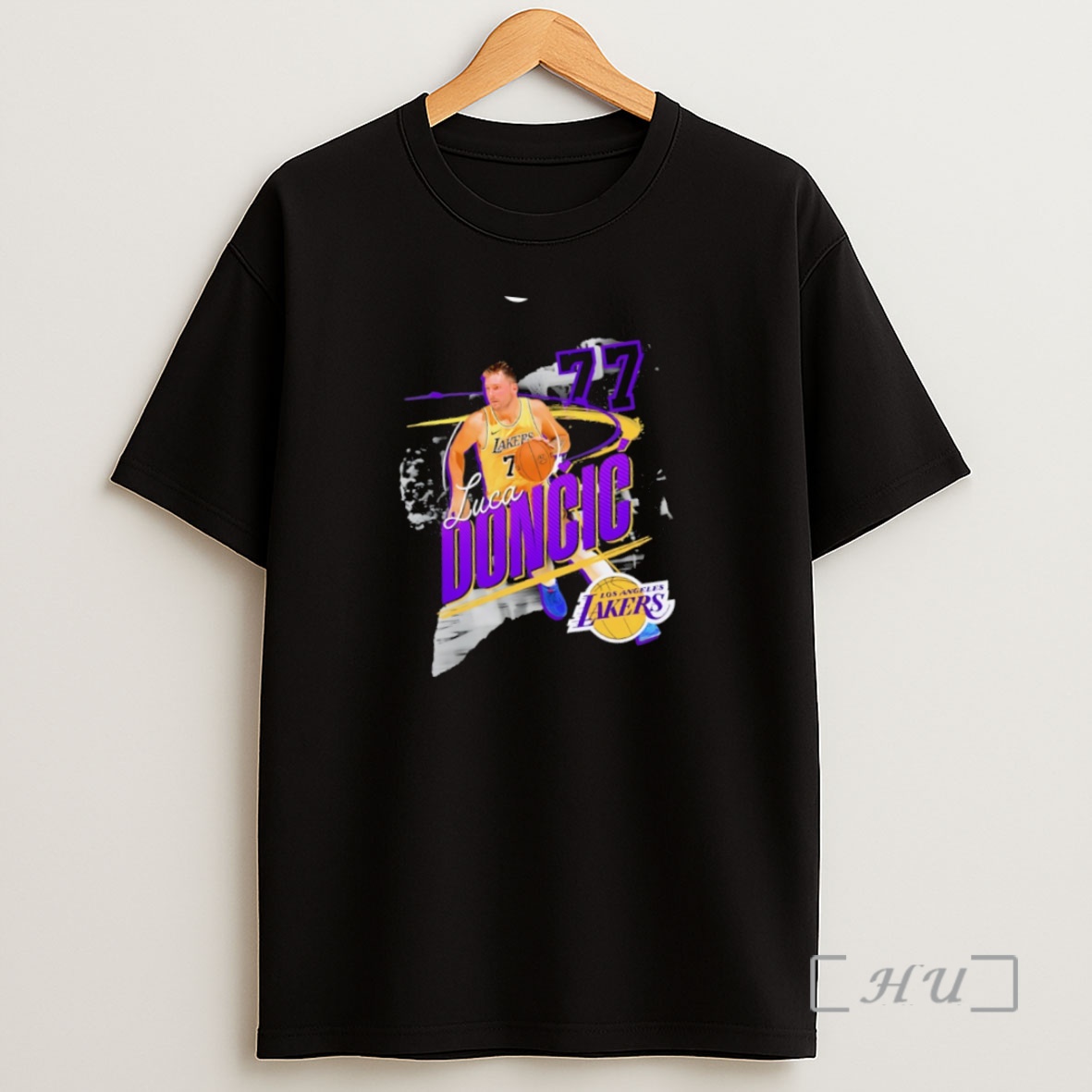 Officials Luka Doncic 77 Los Angeles Lakers Legacy Graphic Premium Shirt Sweatshirt Tee