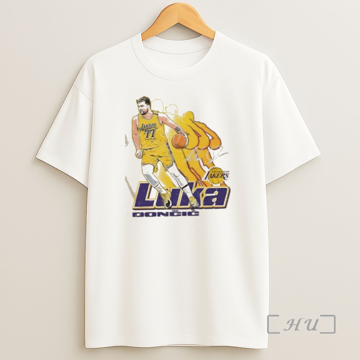 Officials Luka Doncic Los Angeles Lakers Basketball Retro Signature Premium Shirt Sweatshirt Tee