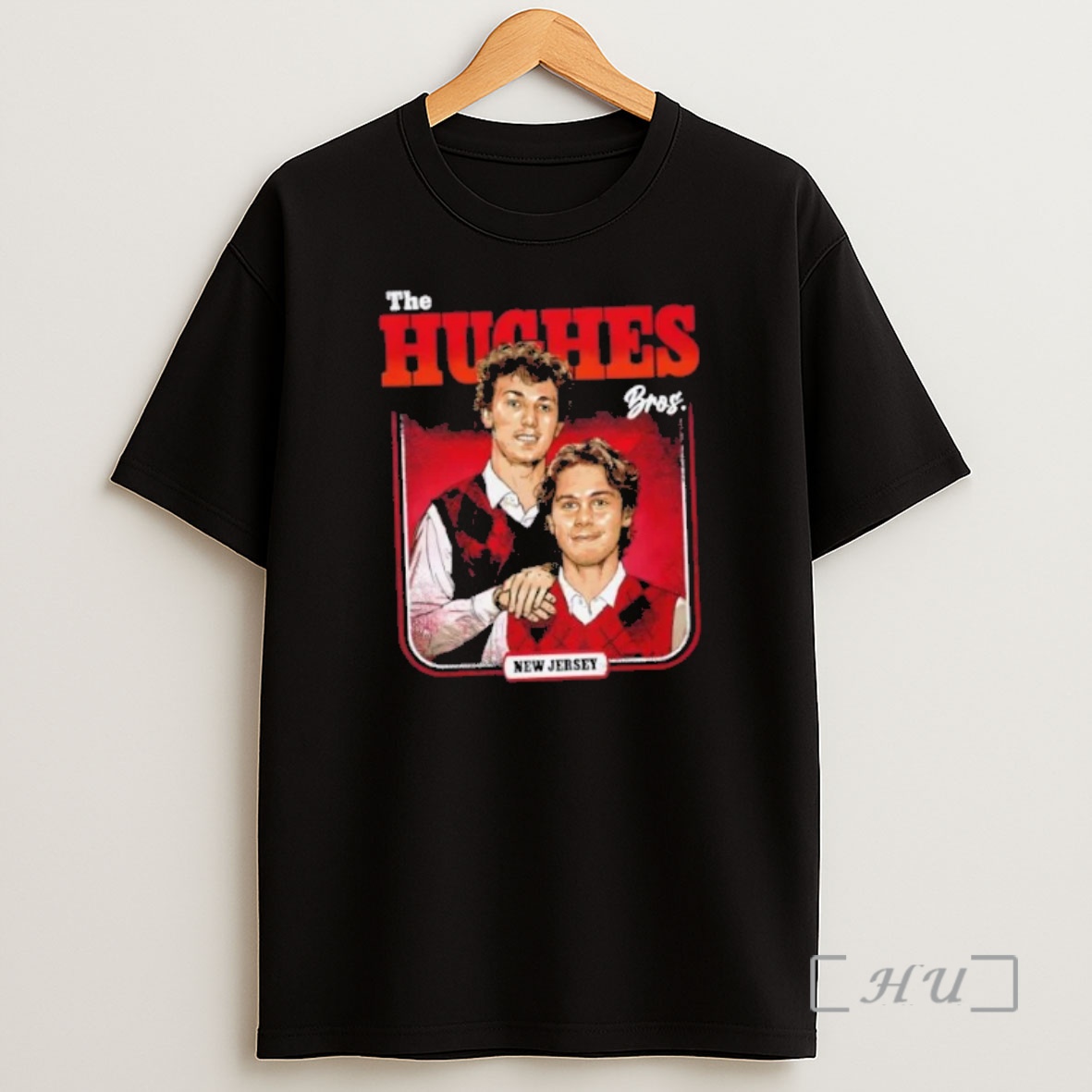 Officials Luke Hughes And Jack Hughes New Jersey Step Brothers Premium Shirt Sweatshirt Tee
