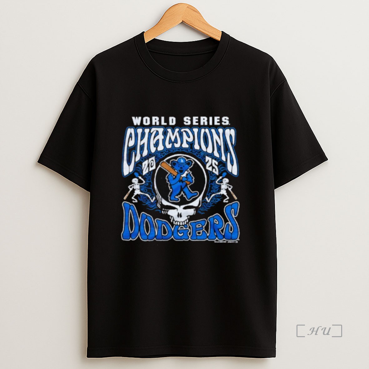 Officials Mlb X Grateful Dead X Los Angeles Dodgers World Series Champions 2025 Premium Shirt Sweatshirt Tee