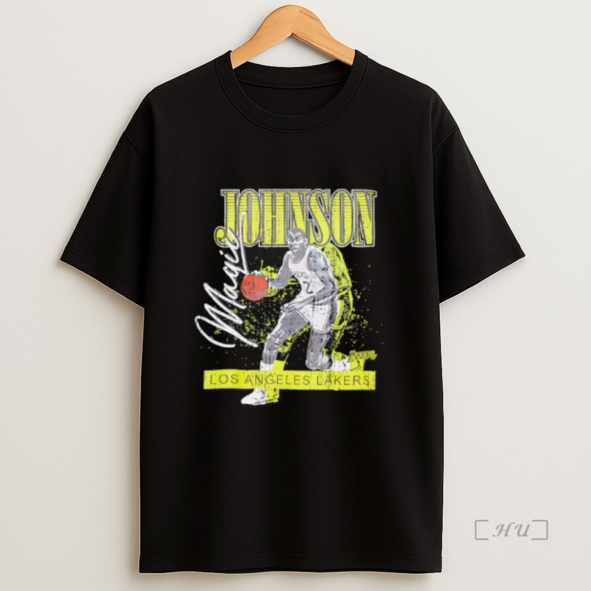 Officials Magic Johnson Los Angeles Lakers Neon Pop Premium Shirt Sweatshirt Tee