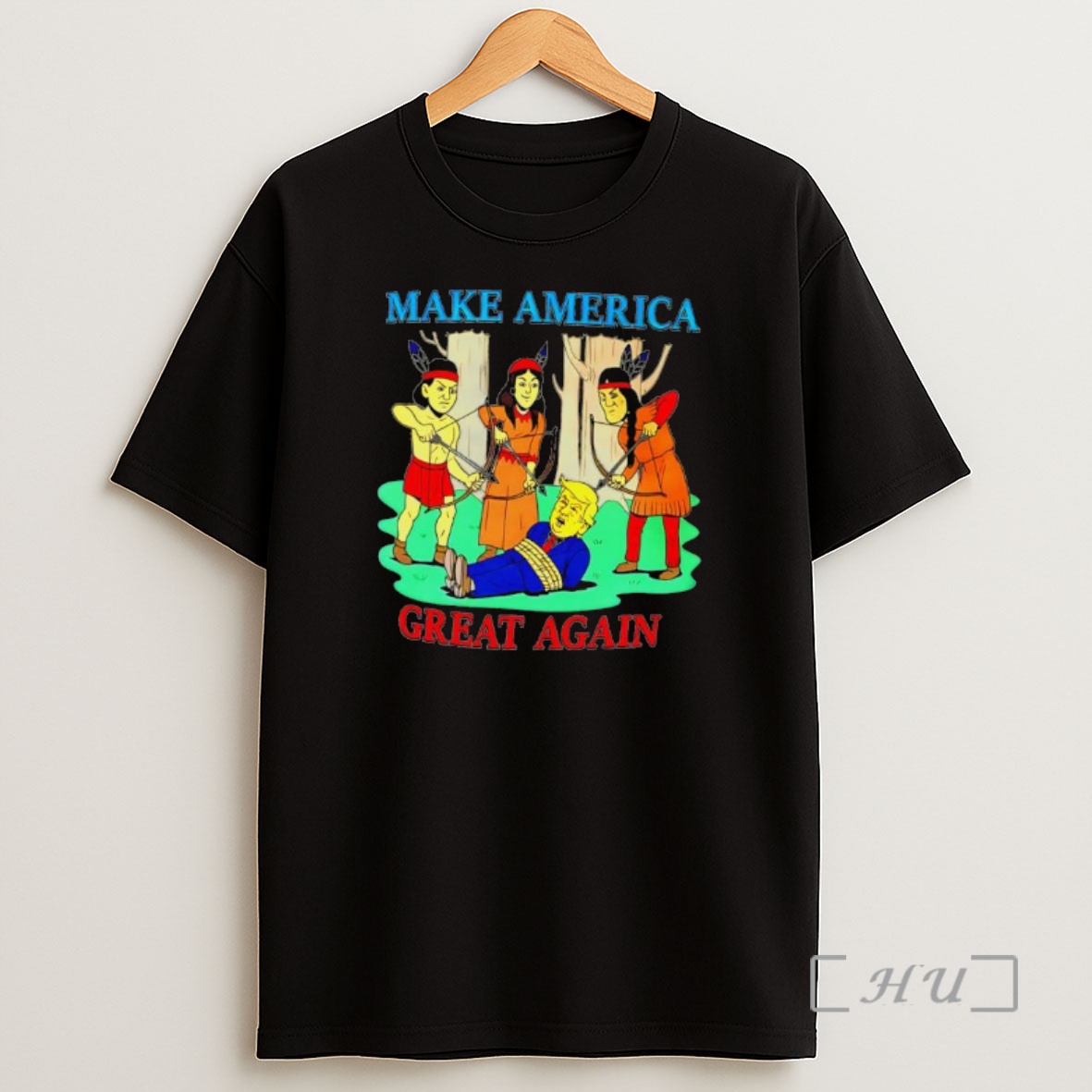 Officials Make America Great Again Native Americans Arrest Trump Premium Shirt Sweatshirt Tee