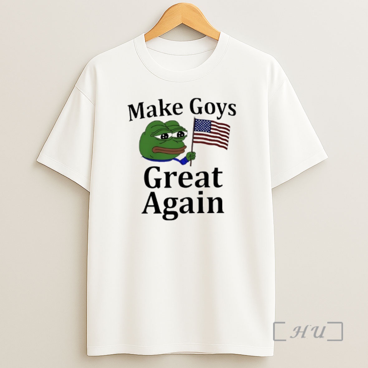 Officials Make Goys Great Again Pepe The Frog American Flag Premium Shirt Sweatshirt Tee