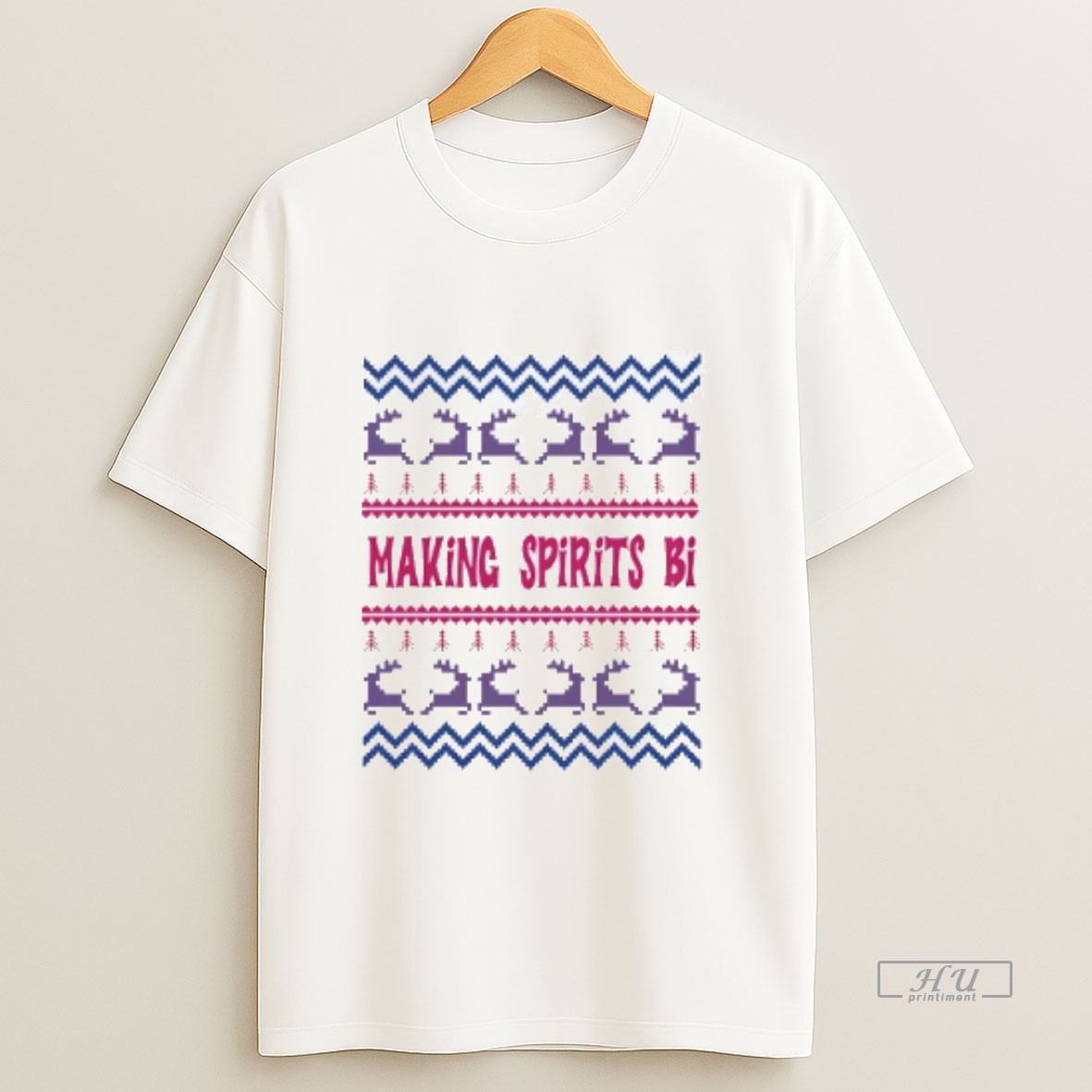 Officials Making Spirits Bi Christmas Sweatshirt Tee