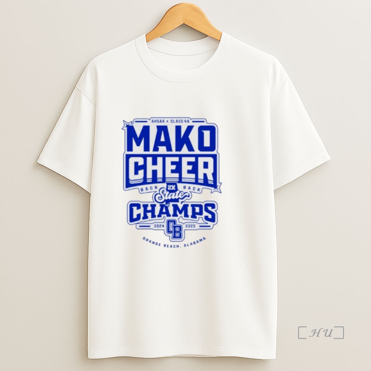 Officials Mako Cheer State Champions 2024 2025 Ahssaa Class 4a Premium Shirt Sweatshirt Tee