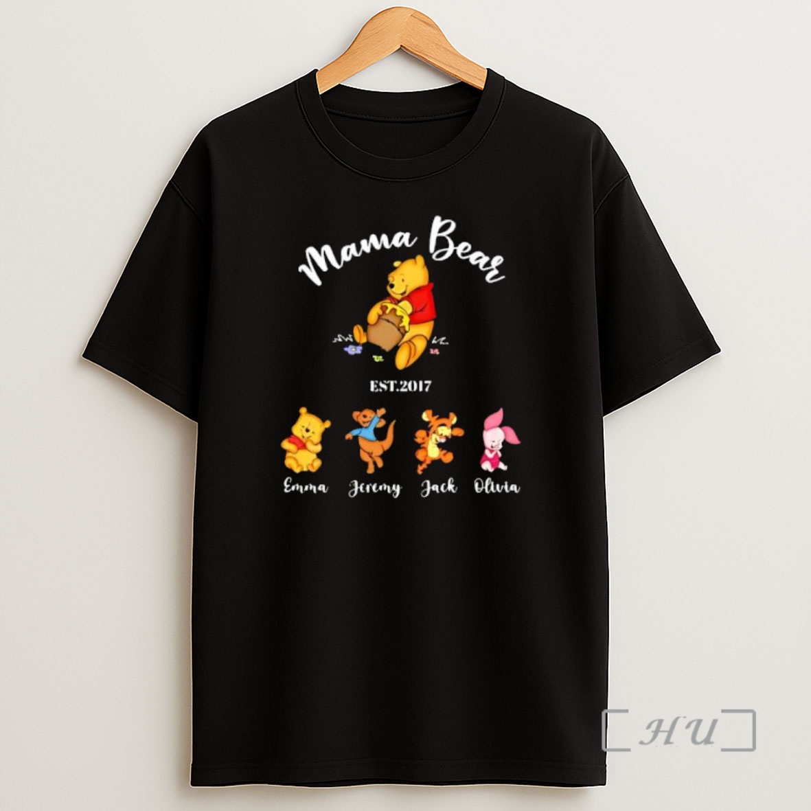 Officials Mama Bear Winnie The Pooh Trends Stylish Premium Shirt Sweatshirt Tee