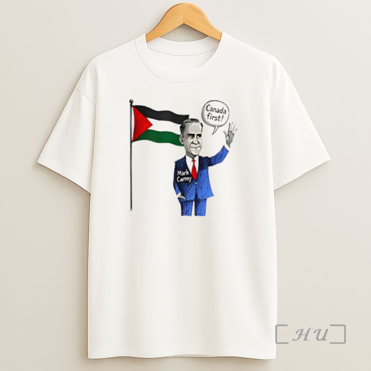 Officials Mark Carney Palestine Canada First Flag Premium Shirt Sweatshirt Tee