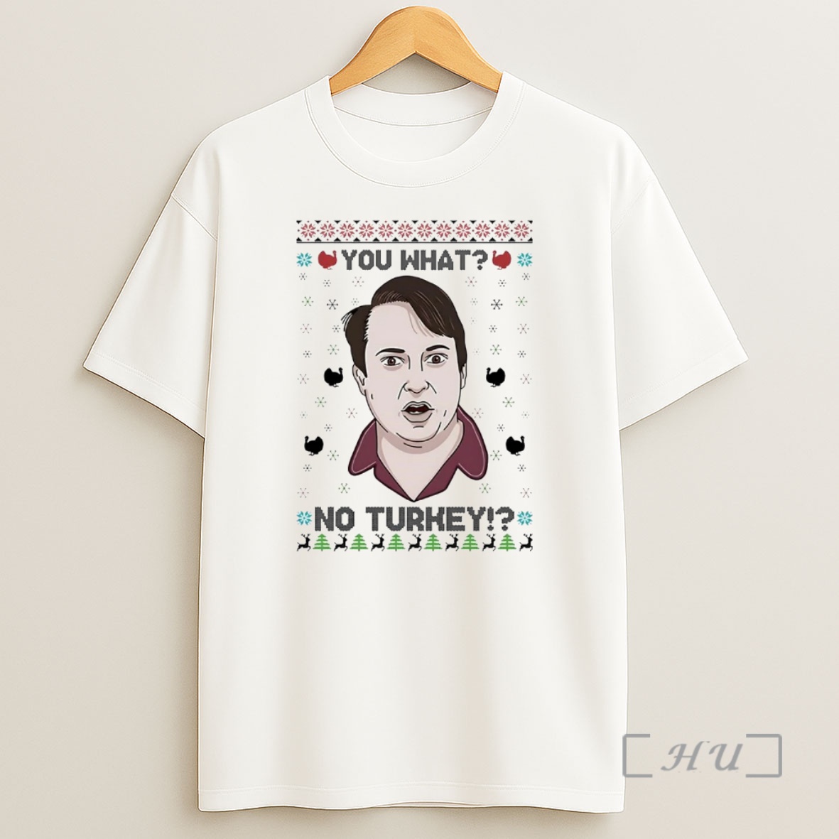 Officials Mark Corrigan Peep Show You What No Turkey Christmas Premium Shirt Sweatshirt Tee