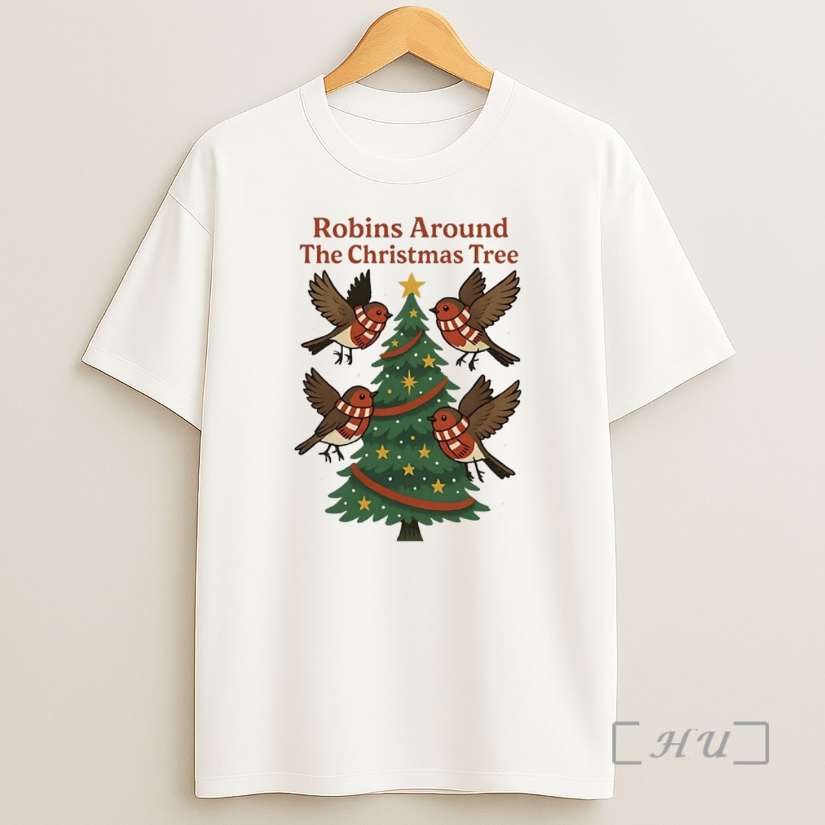 Officials Mark Robins Around The Christmas Tree Premium Shirt Sweatshirt Tee