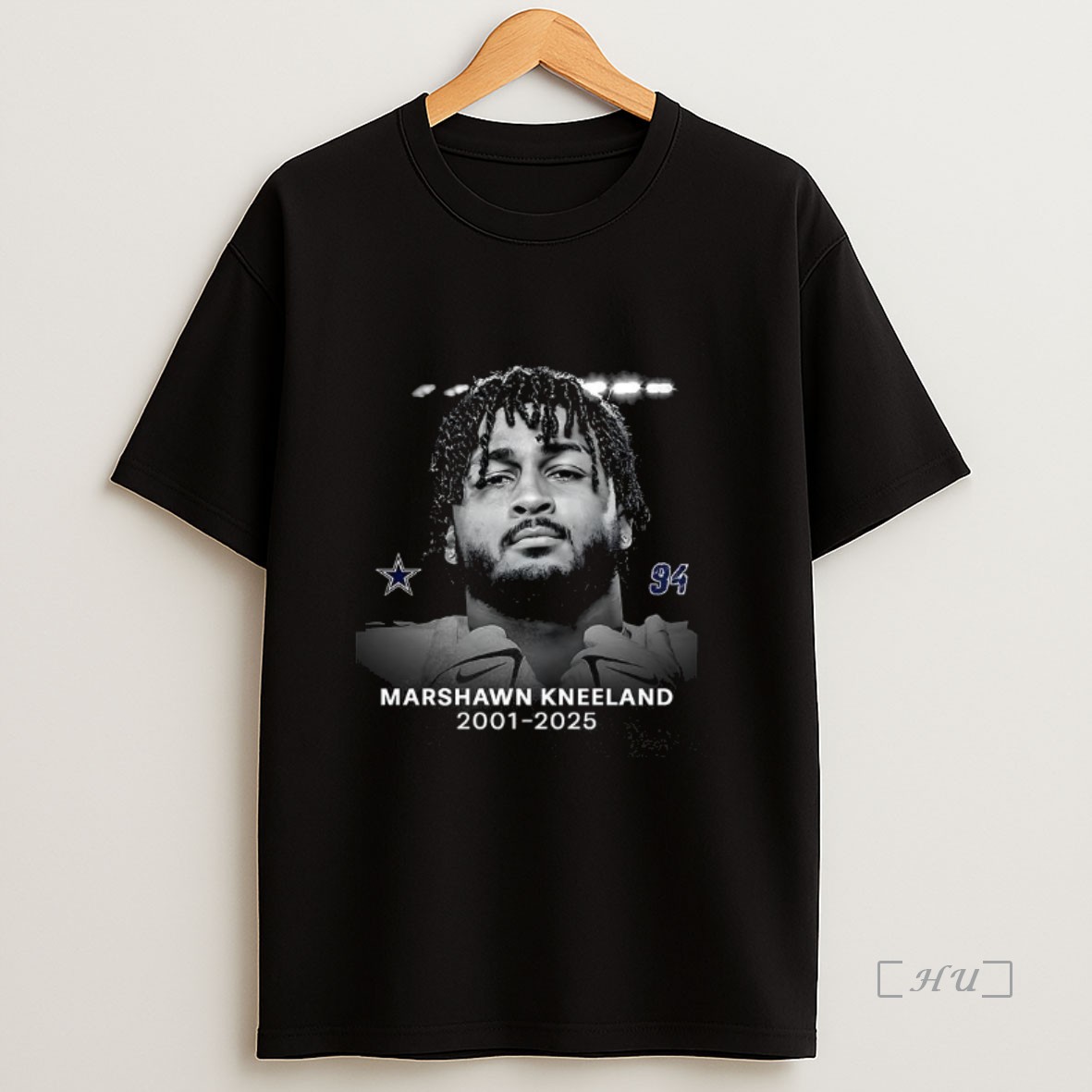 Officials Marshawn Kneeland Dallas Cowboys Number 94 2001 2025 In Memory Premium Shirt Sweatshirt Tee