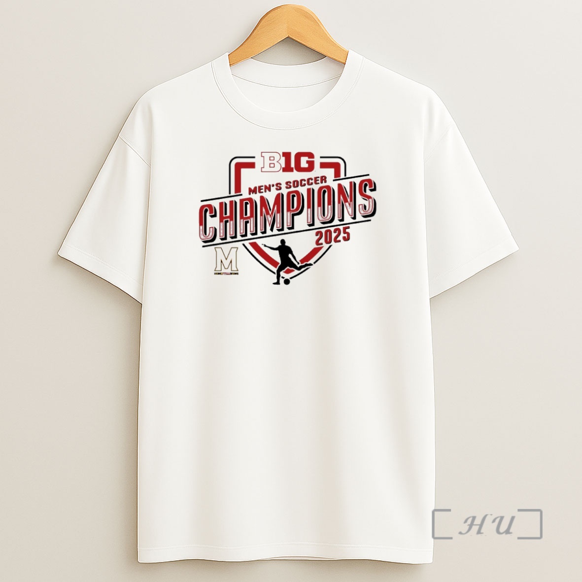 Officials Maryland Terrapins 2025 Big Ten Mens Soccer Regular Season Champions Circle Premium Shirt Sweatshirt Tee