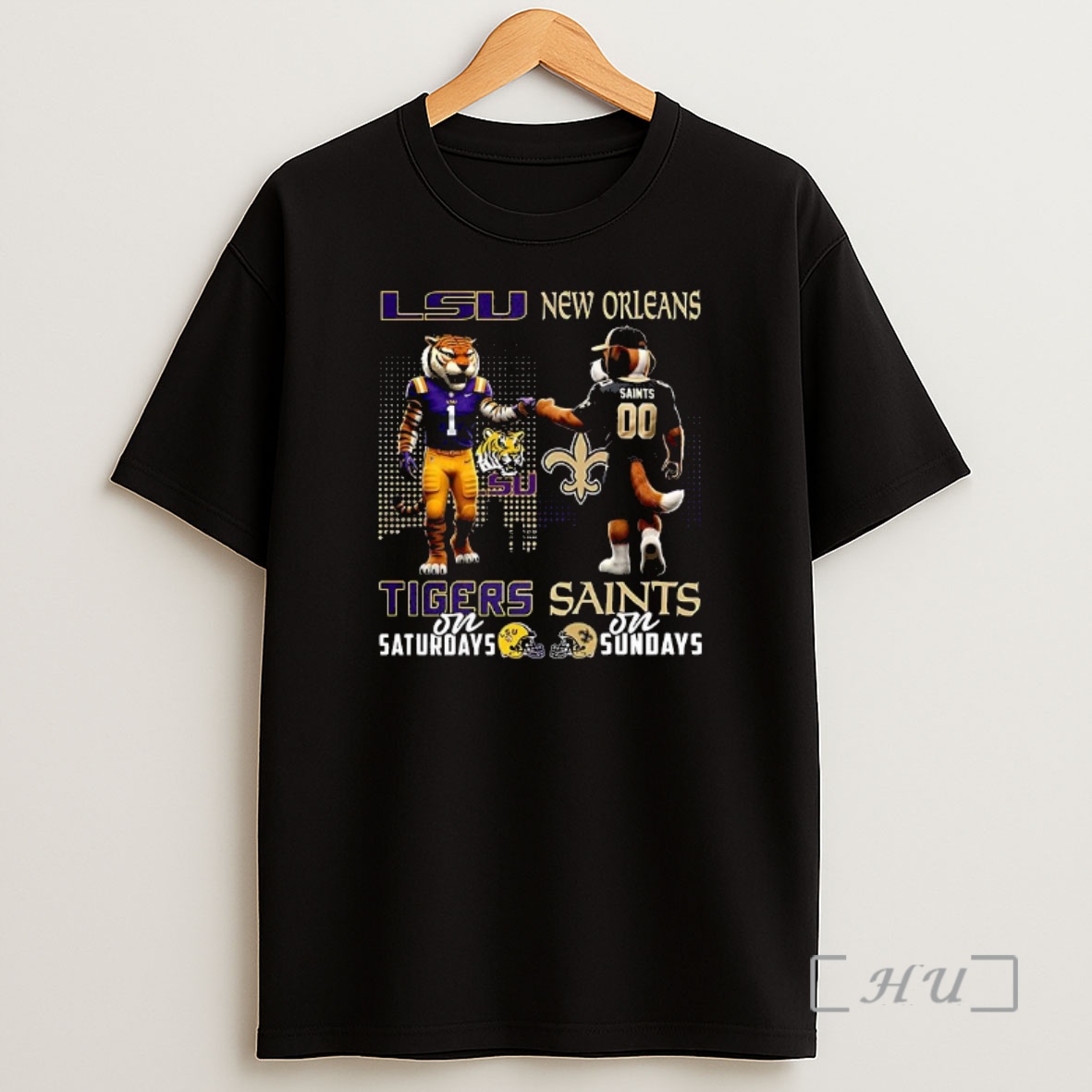 Officials Mascot Lsu Tigers On Saturdays And New Orleans Saints And Sundays Premium Shirt Sweatshirt Tee