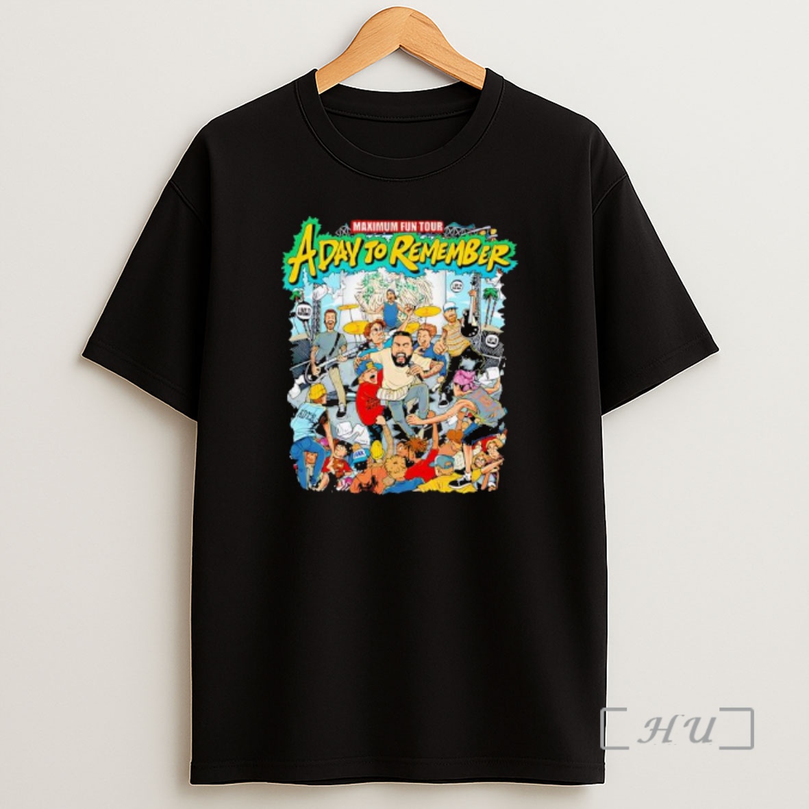 Officials Maximum Fun Tour A Day To Remember Graphic Premium Shirt Sweatshirt Tee