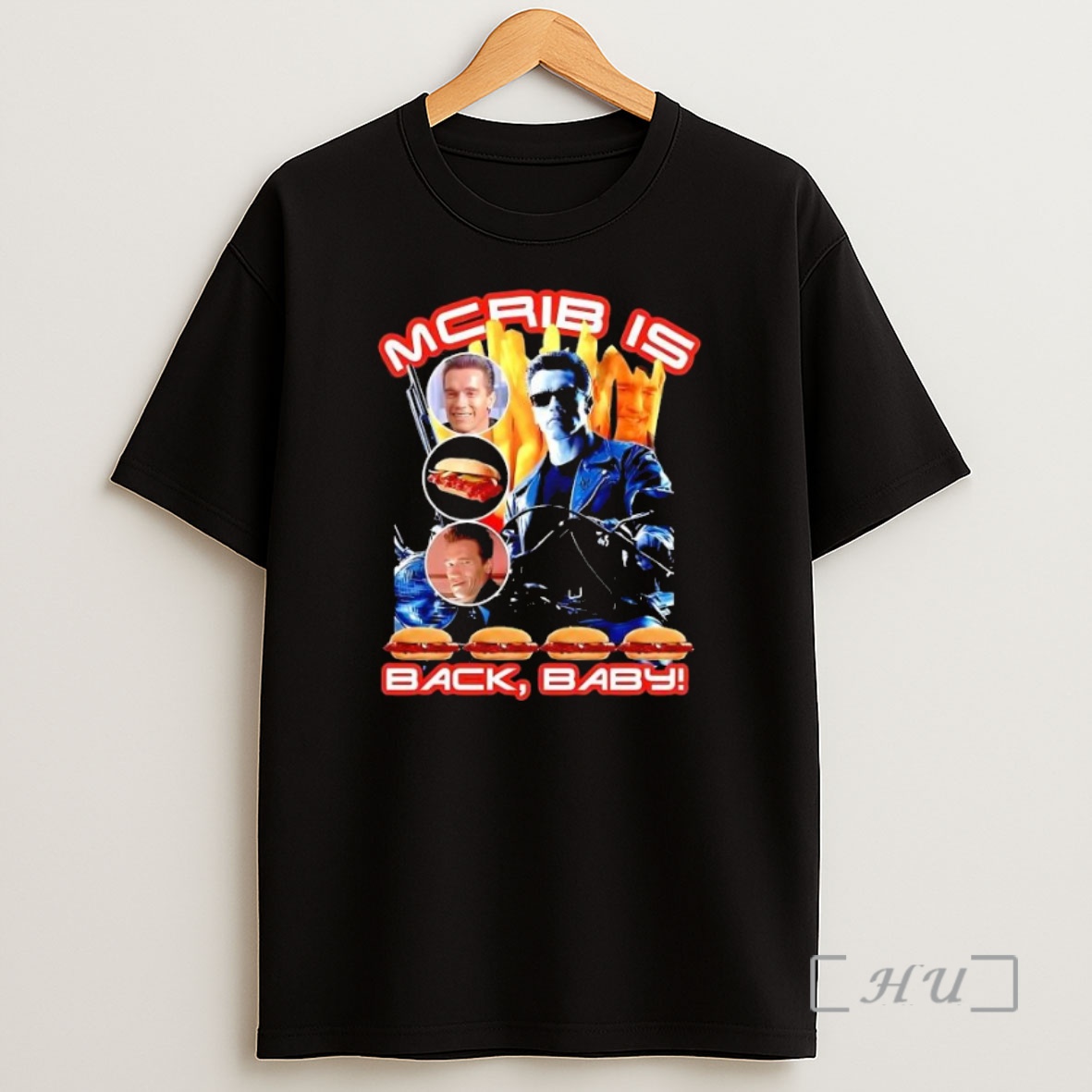 Officials Mc Rib Is Back Baby Mcdonalds Popular Premium Shirt Sweatshirt Tee