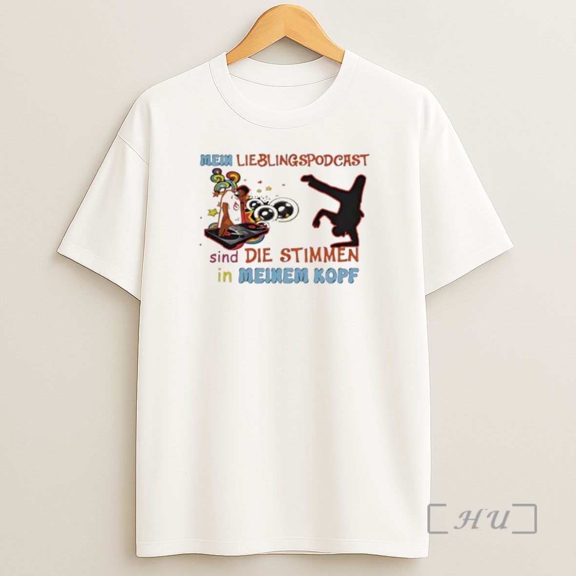 Officials Mein Lieblingspodcast Sind Die Stimmen In Meinem Kopf Premium Shirt Sweatshirt Tee