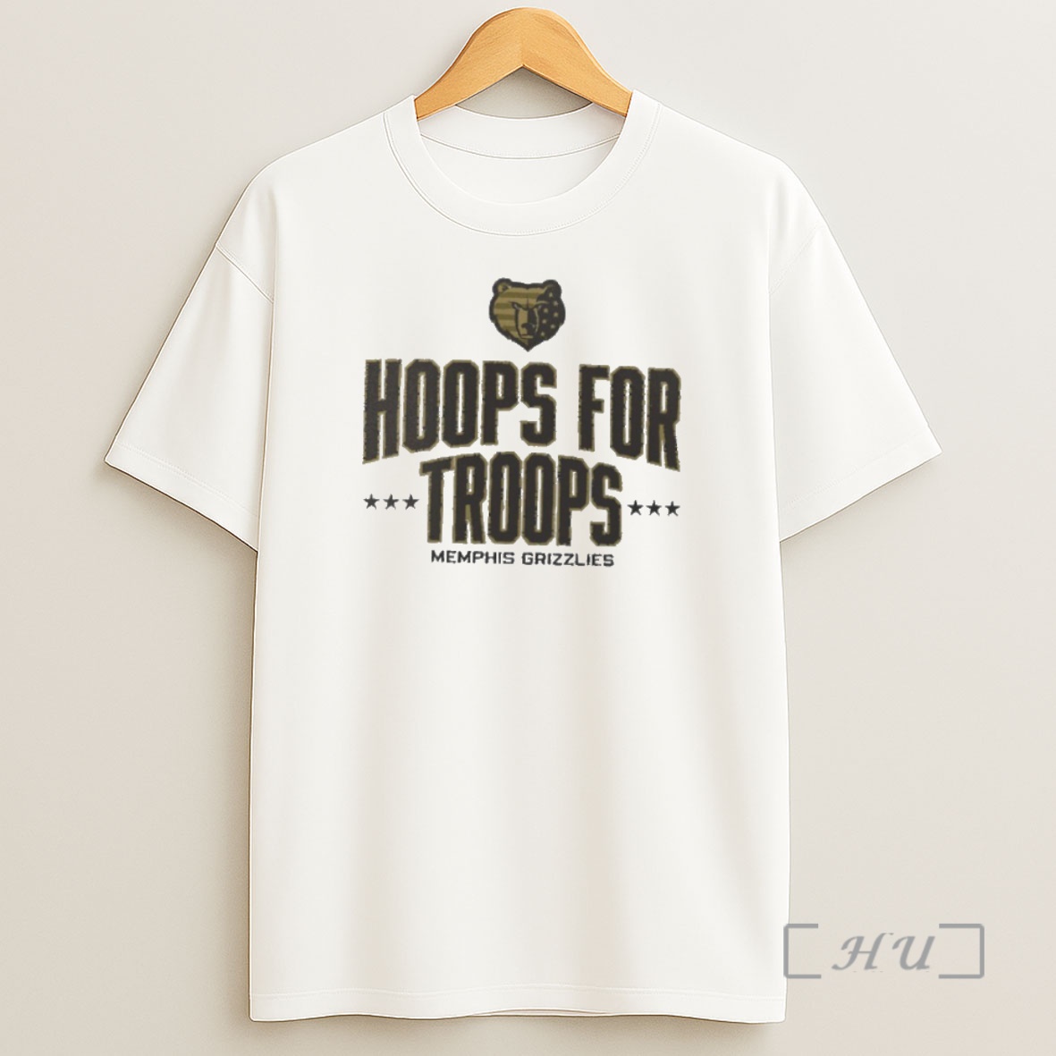 Officials Memphis Grizzlies Nba Hoops For Troops Premium Shirt Sweatshirt Tee