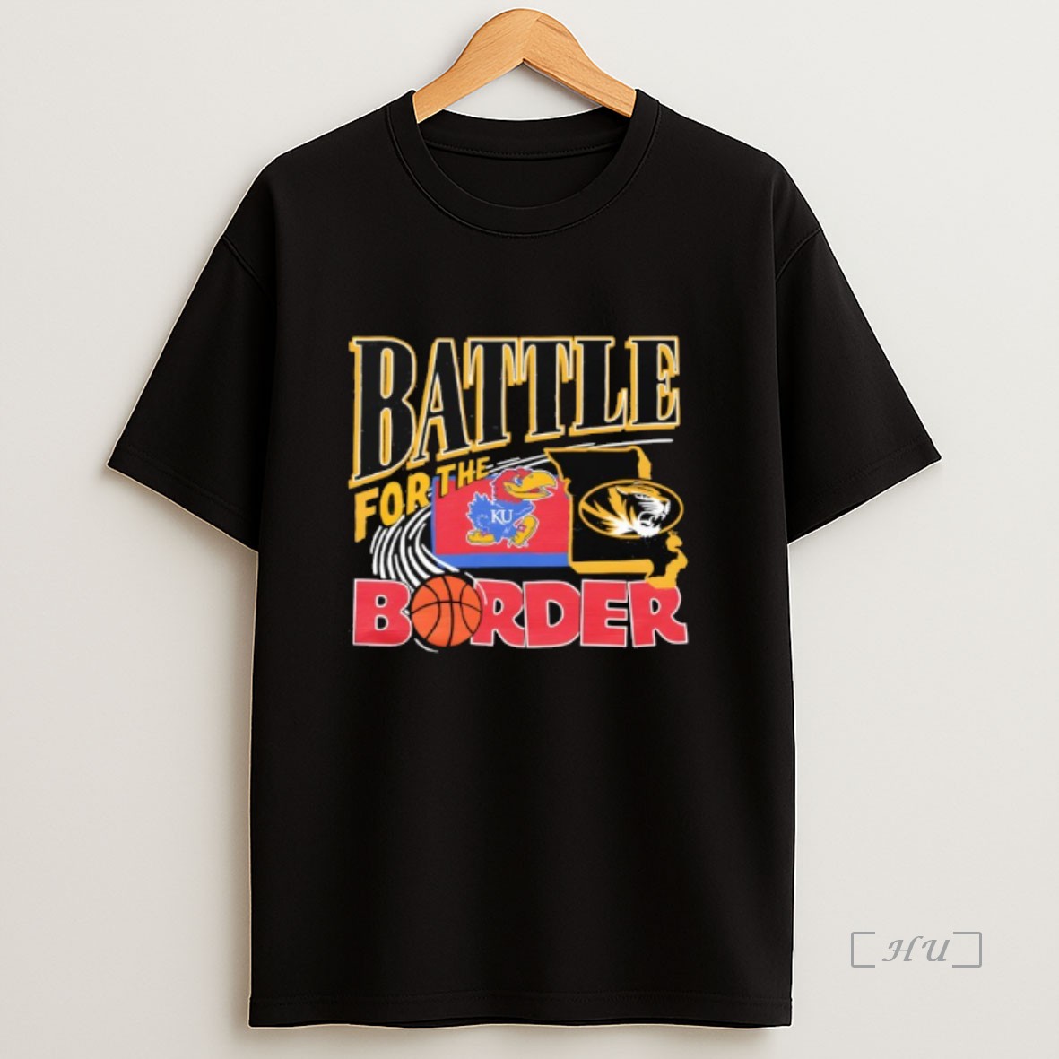 Officials Memphis Tigers Mens Vs Kansas Jayhawks Mens Battlefor The Border Ku Mizzou Basketball Premium Shirt Sweatshirt Tee