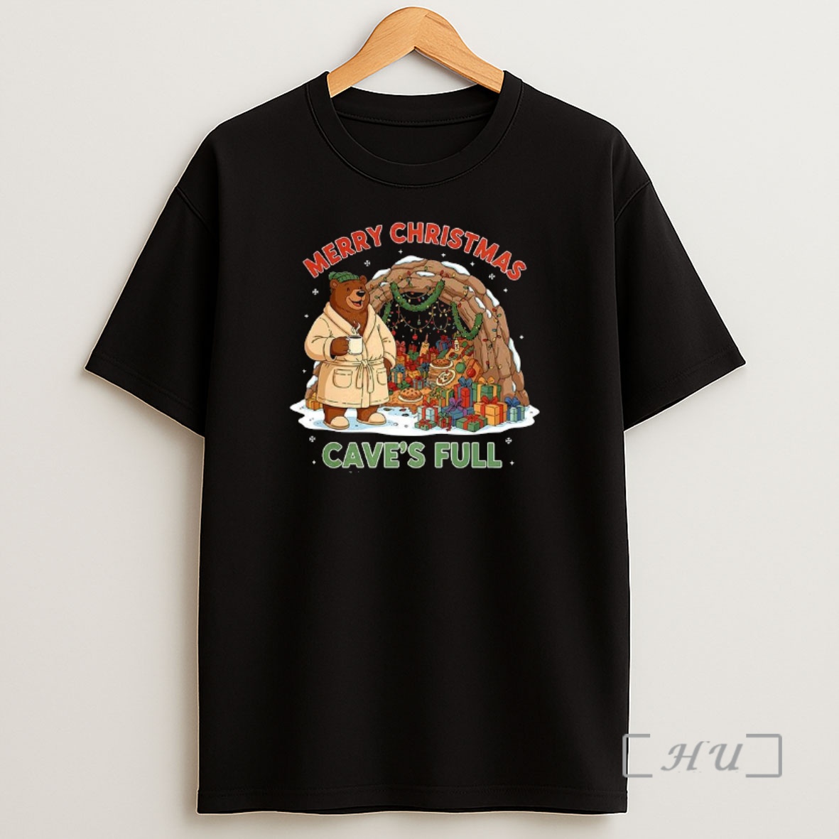 Officials Merry Christmas Bear Caves Full Premium Shirt Sweatshirt Tee