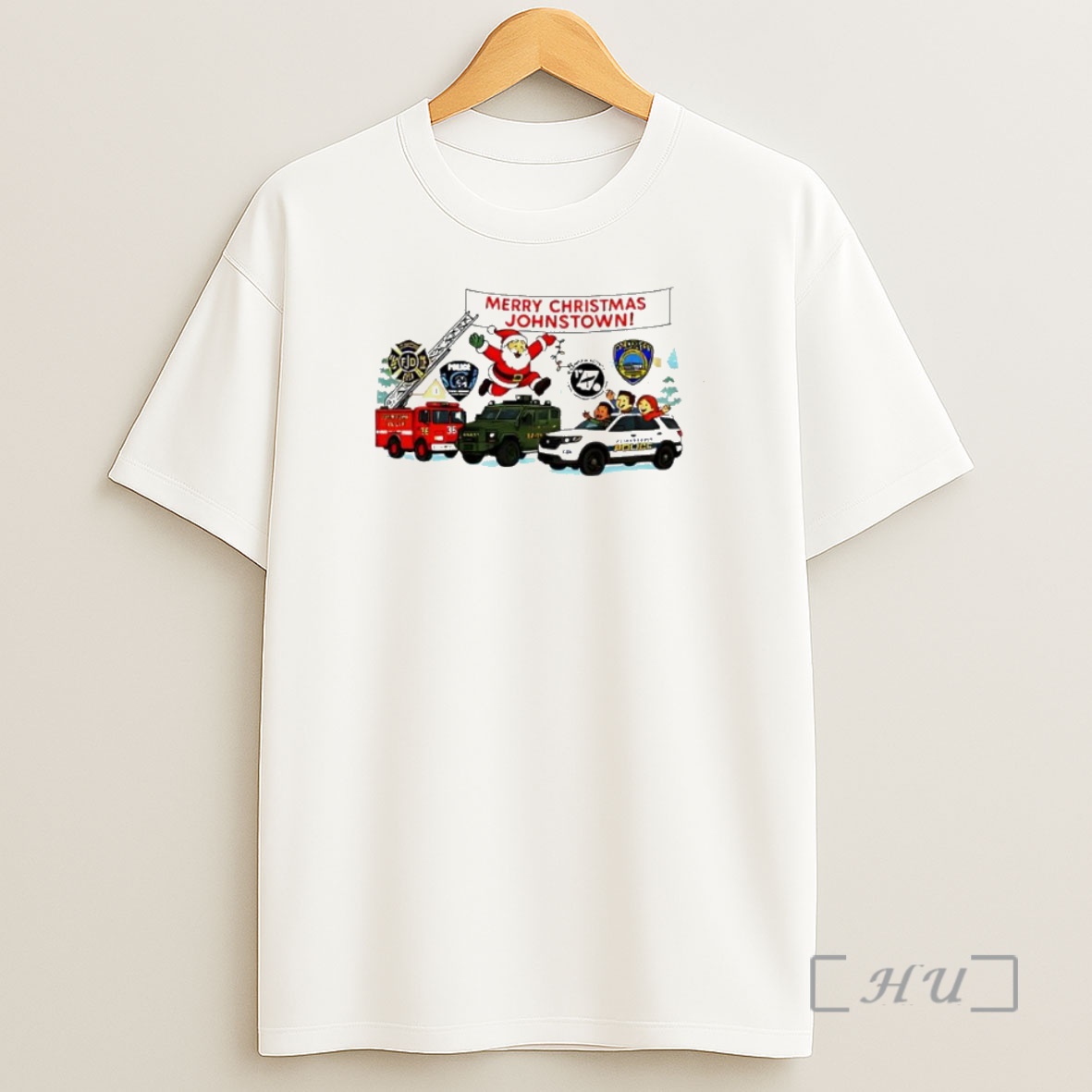 Officials Merry Christmas Johnstown 2025 Premium Shirt Sweatshirt Tee
