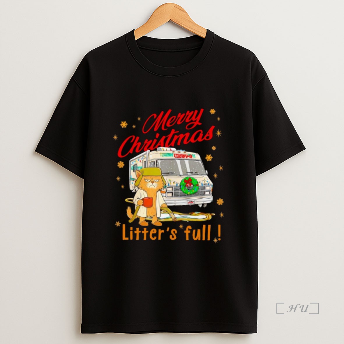Officials Merry Christmas Litters Full Funny Cat Premium Shirt Sweatshirt Tee
