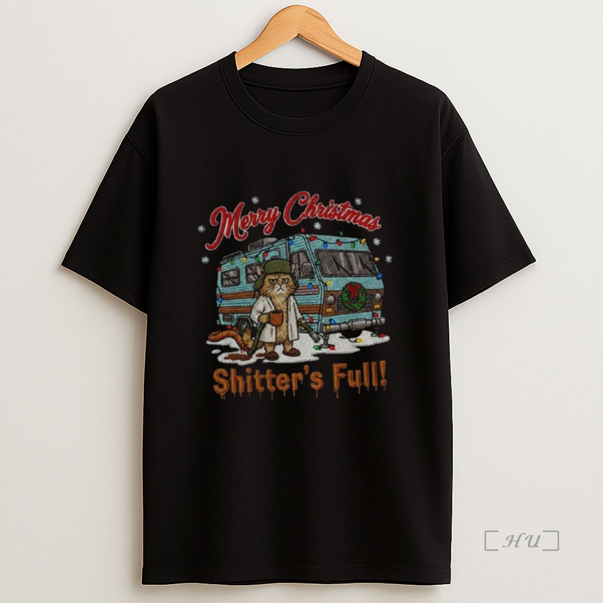 Officials Merry Christmas Shitters Full Cat Premium Shirt Sweatshirt Tee