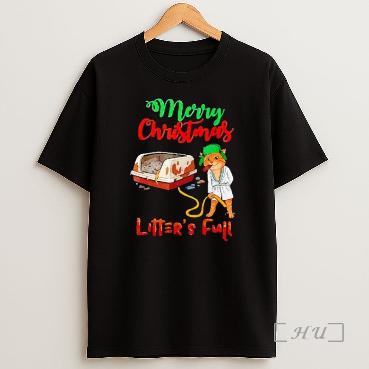 Officials Merry Christmas Litters Full Funny Cat Lovers Premium Shirt Sweatshirt Tee