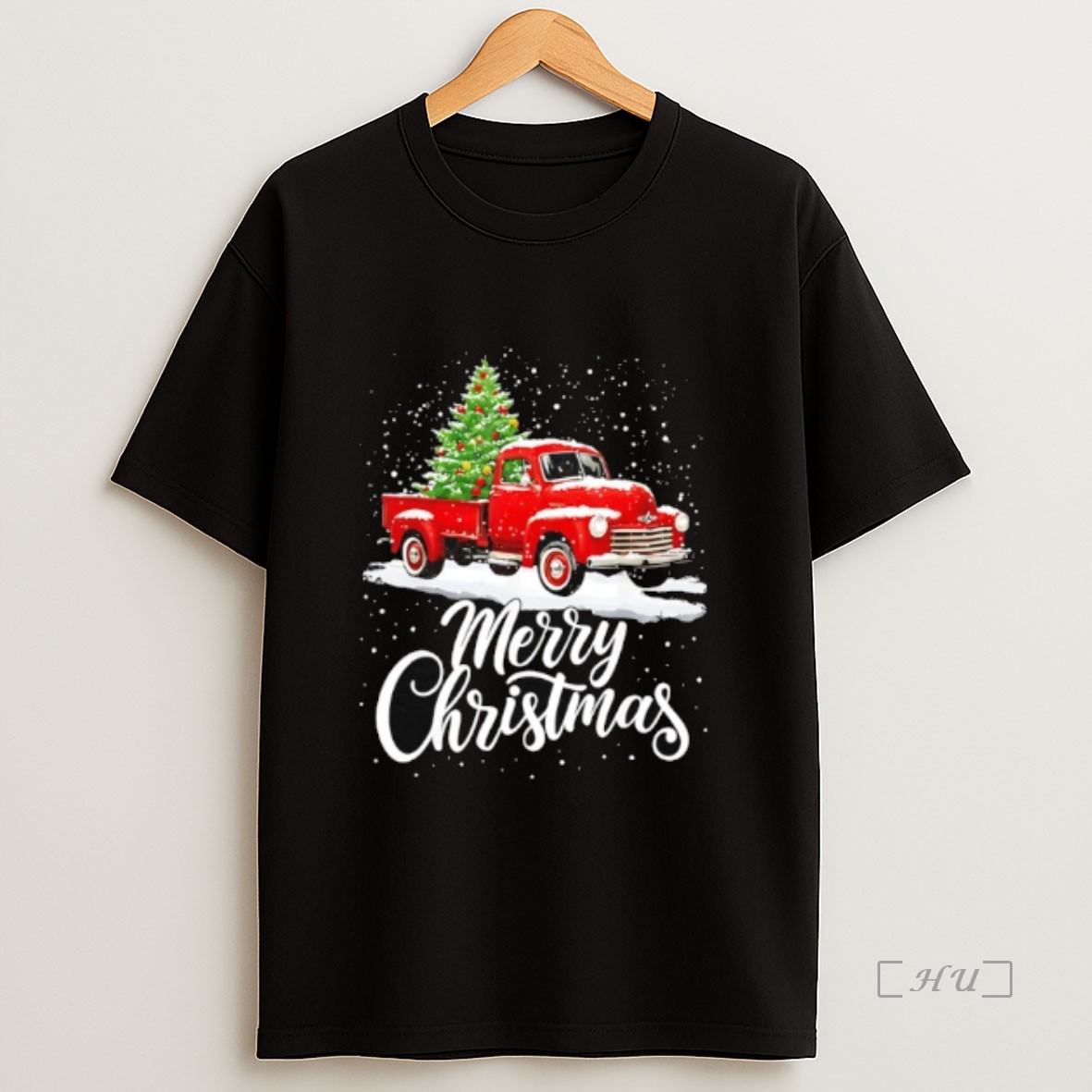Officials Merry Christmas Red Truck Family Matching Premium Shirt Sweatshirt Tee