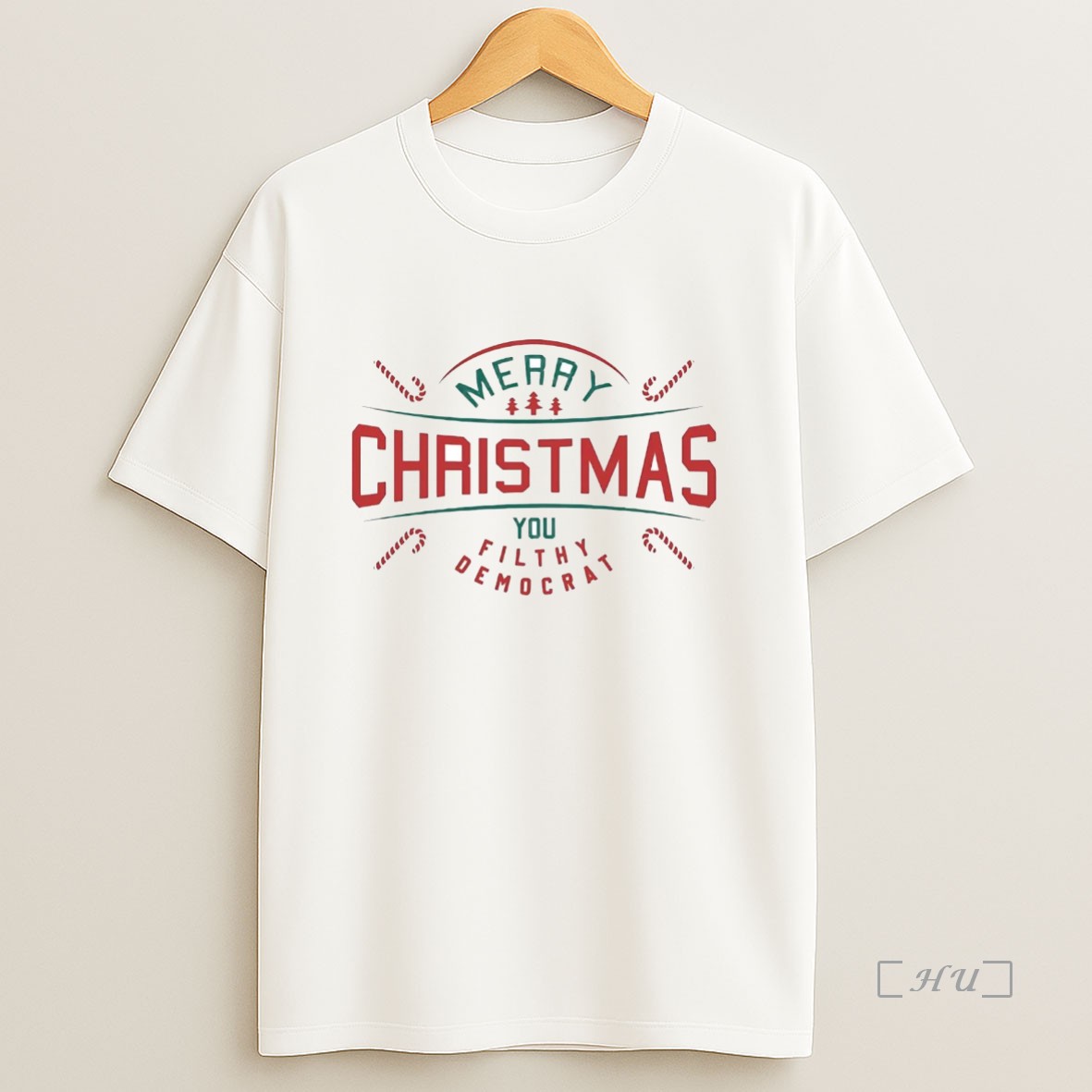 Officials Merry Christmas You Filthy Democrat Premium Shirt Sweatshirt Tee