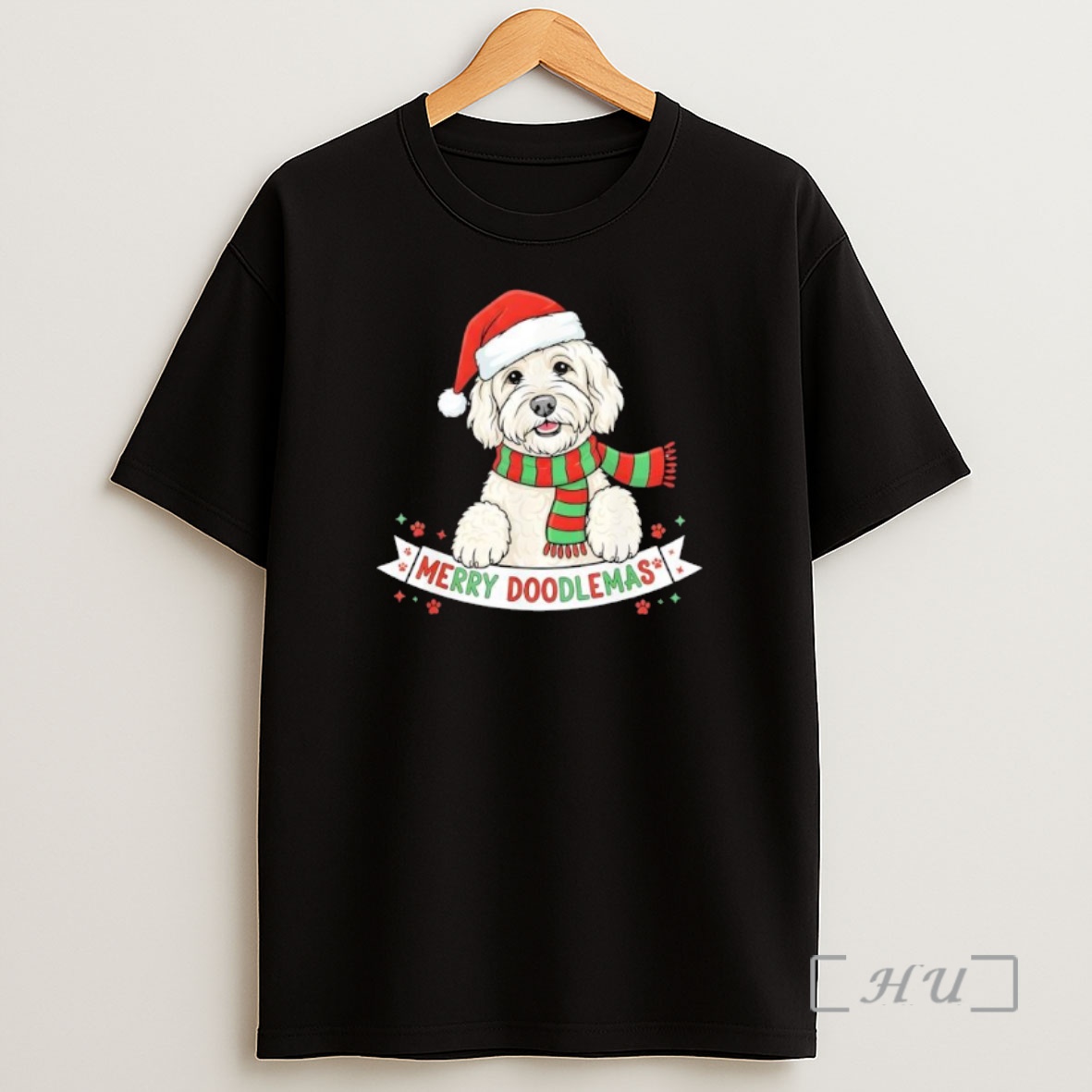 Officials Merry Doodlemas Goldendoodle Christmas Dog Premium Shirt Sweatshirt Tee
