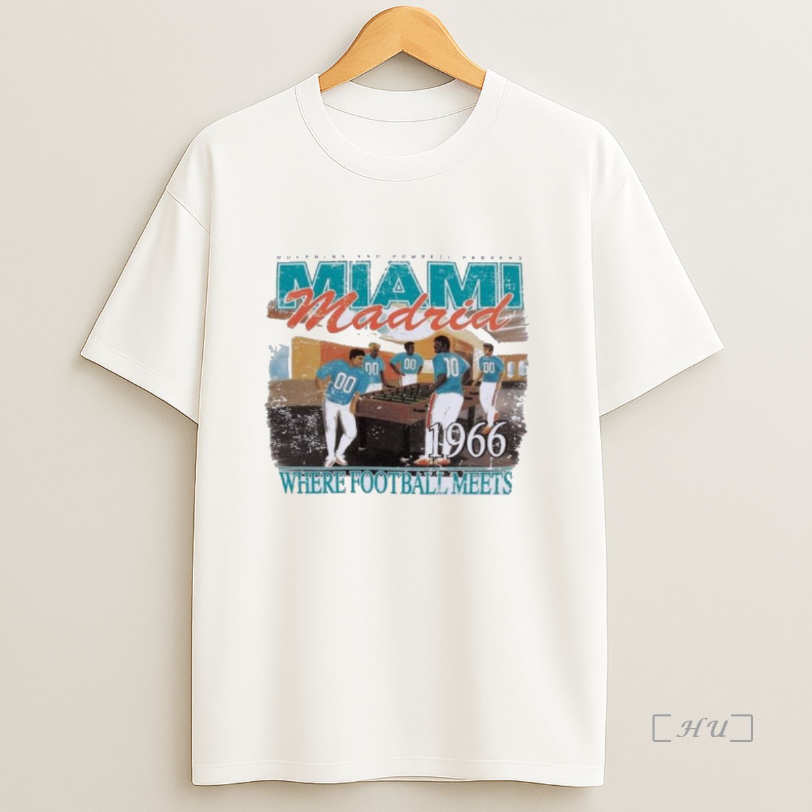 Officials Miami Dolphins Nfl Madrid Where Football Meets Premium Shirt Sweatshirt Tee