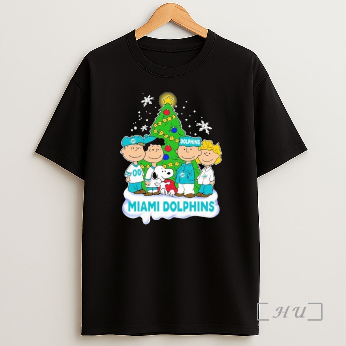 Officials Miami Dolphins X The Peanuts Christmas 2025 Premium Shirt Sweatshirt Tee