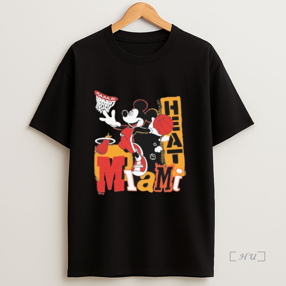 Officials Miami Heat X Mickey Dunk Basketball Premium Shirt Sweatshirt Tee