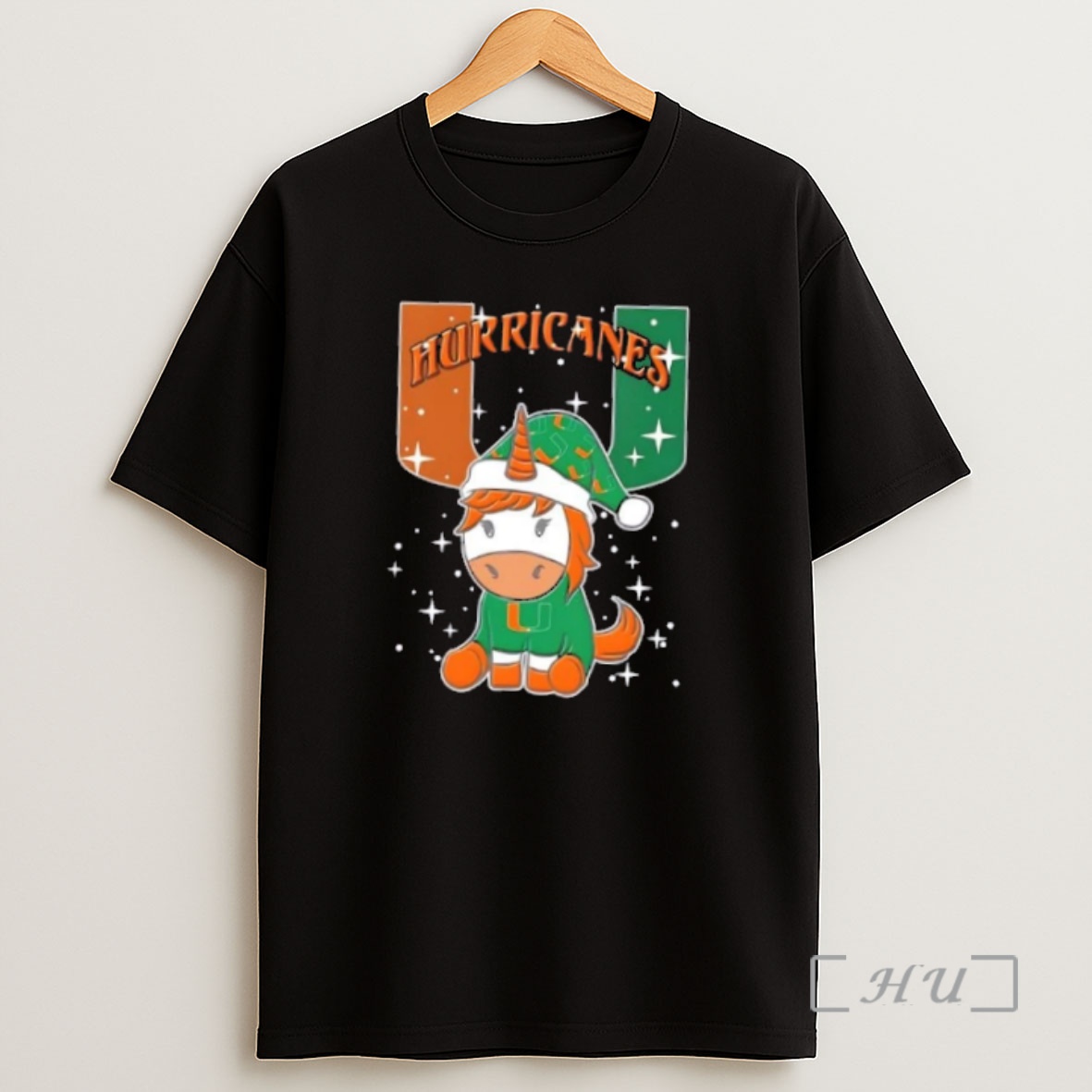 Officials Miami Hurricanes Football X Unicorn Merry Christmas Premium Shirt Sweatshirt Tee