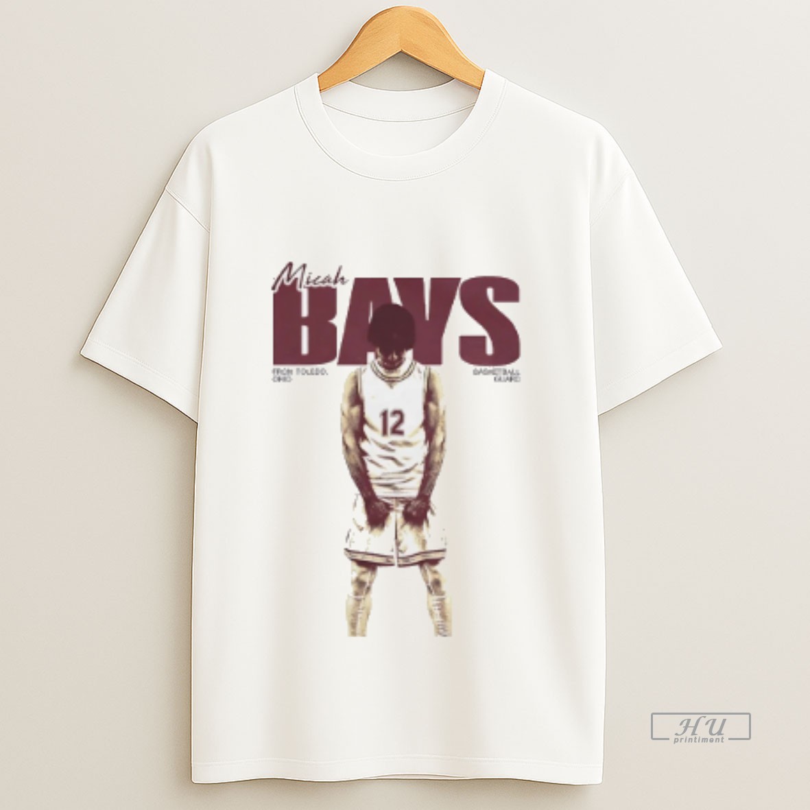 Officials Micah Bays Basketball Guard From Toledo Ohio Vintage Sweatshirt Tee