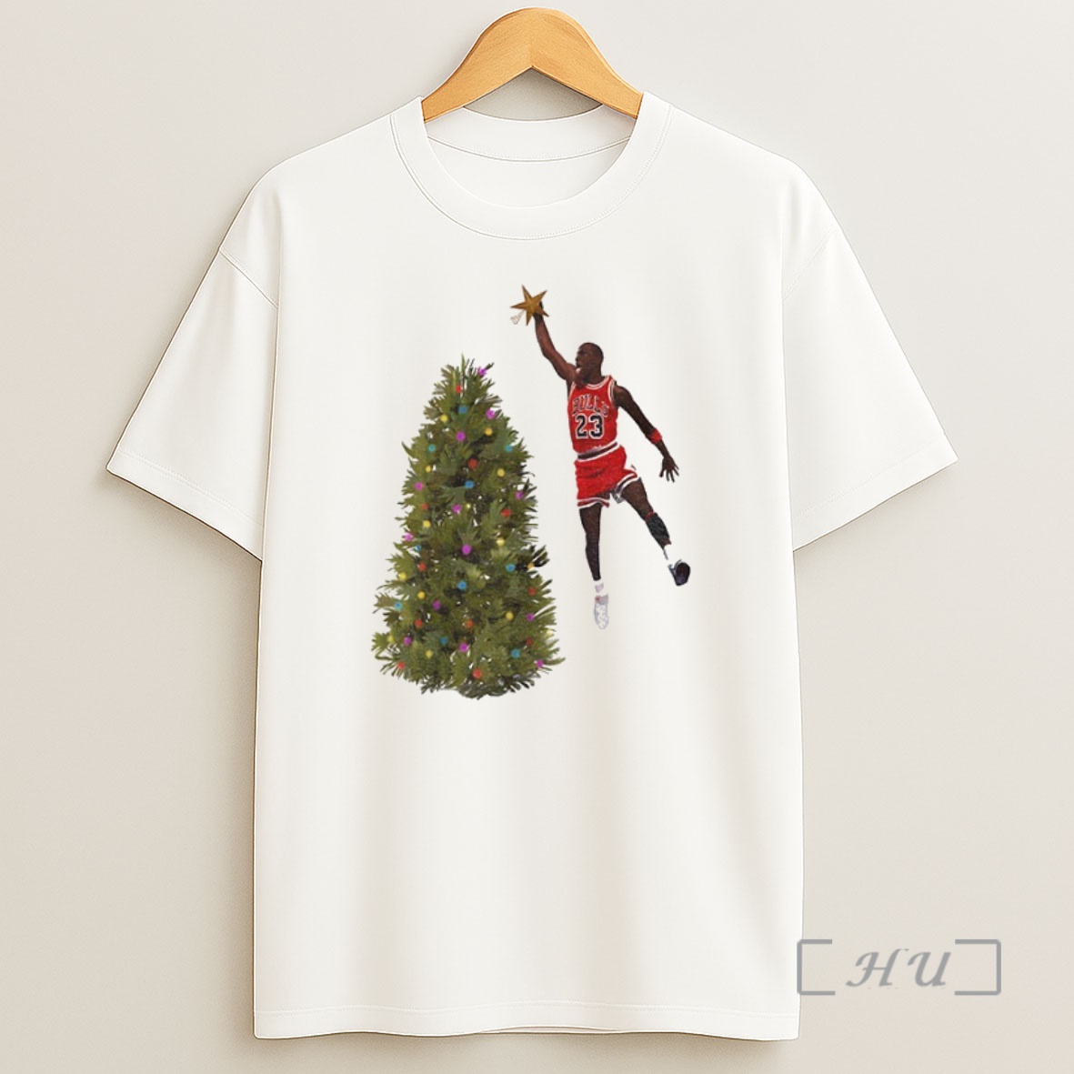 Officials Michael Jordan Christmas Tree Chicago Bulls Basketball Nba Merry Christmas Premium Shirt Sweatshirt Tee