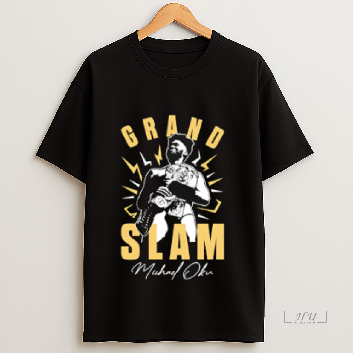 Officials Michael Oku Grand Slam Wrestling Sweatshirt Tee