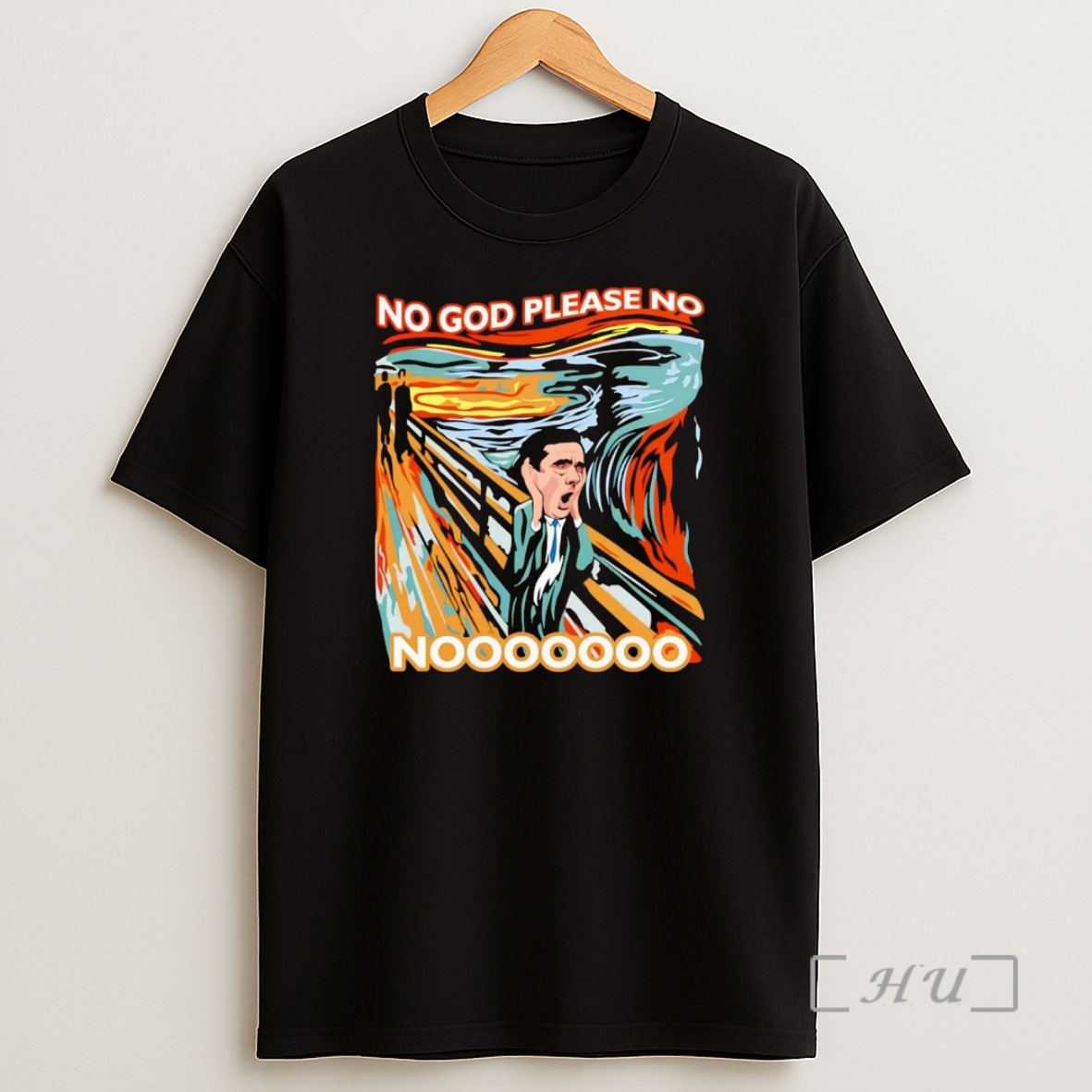 Officials Michael Scott No God Please No Starry Night Premium Shirt Sweatshirt Tee