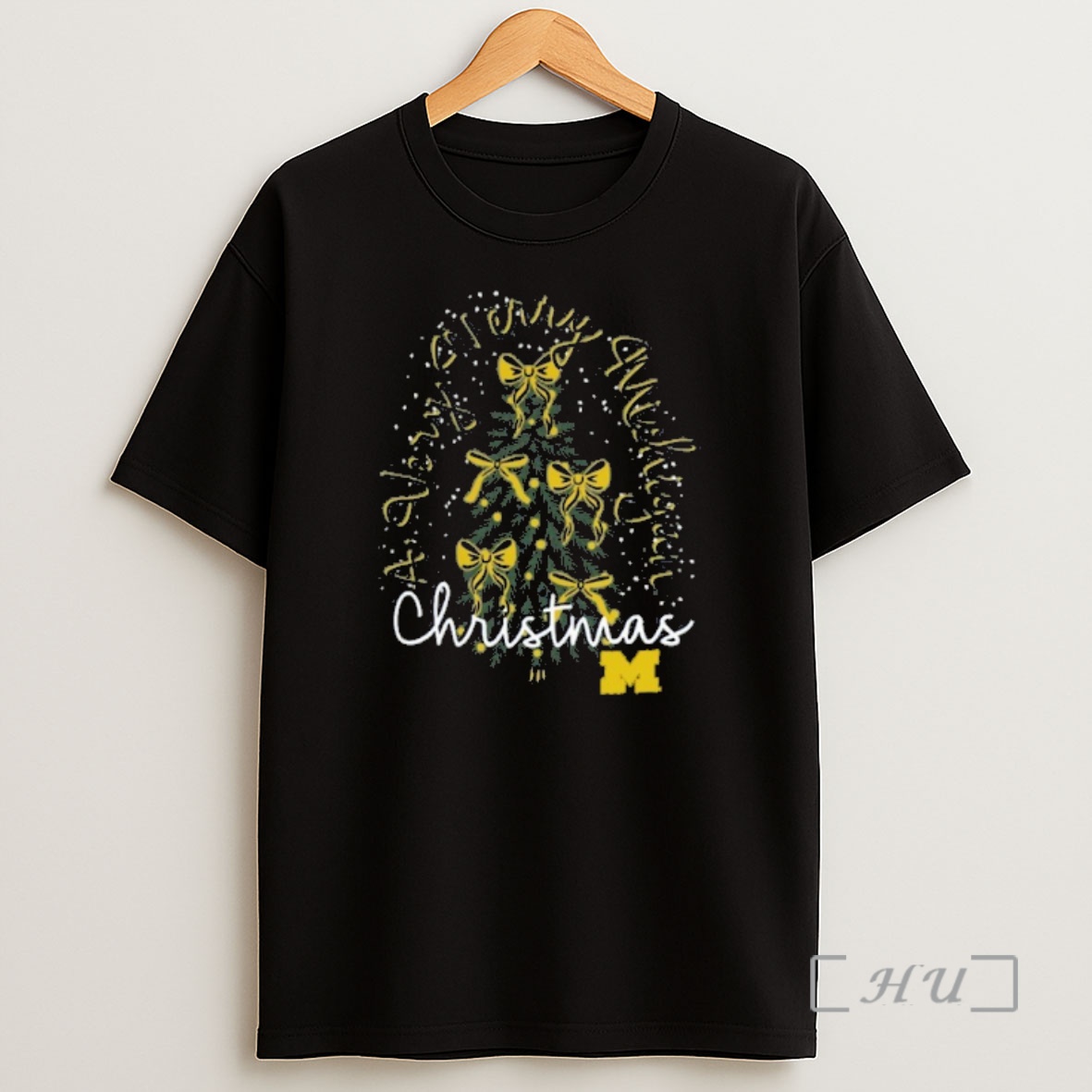 Officials Michigan Wolverines Christmas Tree Holiday Premium Shirt Sweatshirt Tee 2 2