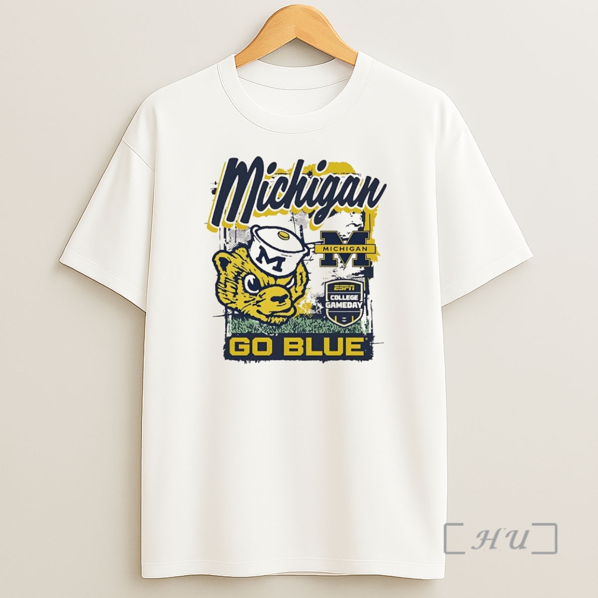 Officials Michigan Wolverines College Gameday Go Blue Premium Shirt Sweatshirt Tee