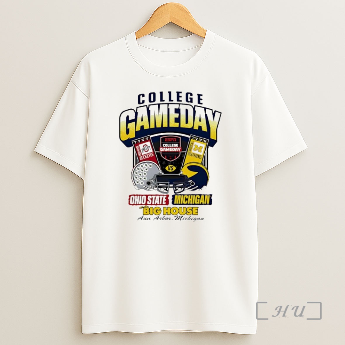 Officials Michigan Wolverines Vs Ohio State 2025 College Gameday Big House Premium Shirt Sweatshirt Tee