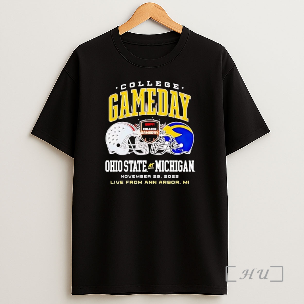 Officials Michigan Wolverines Vs Ohio State Buckeyes 2025 Collage Gameday Premium Shirt Sweatshirt Tee